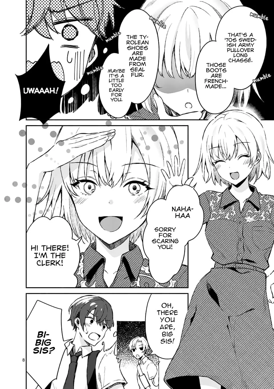 Shiotaiou no Sato-san ga Ore ni dake Amai Chapter 8 page 8 - 