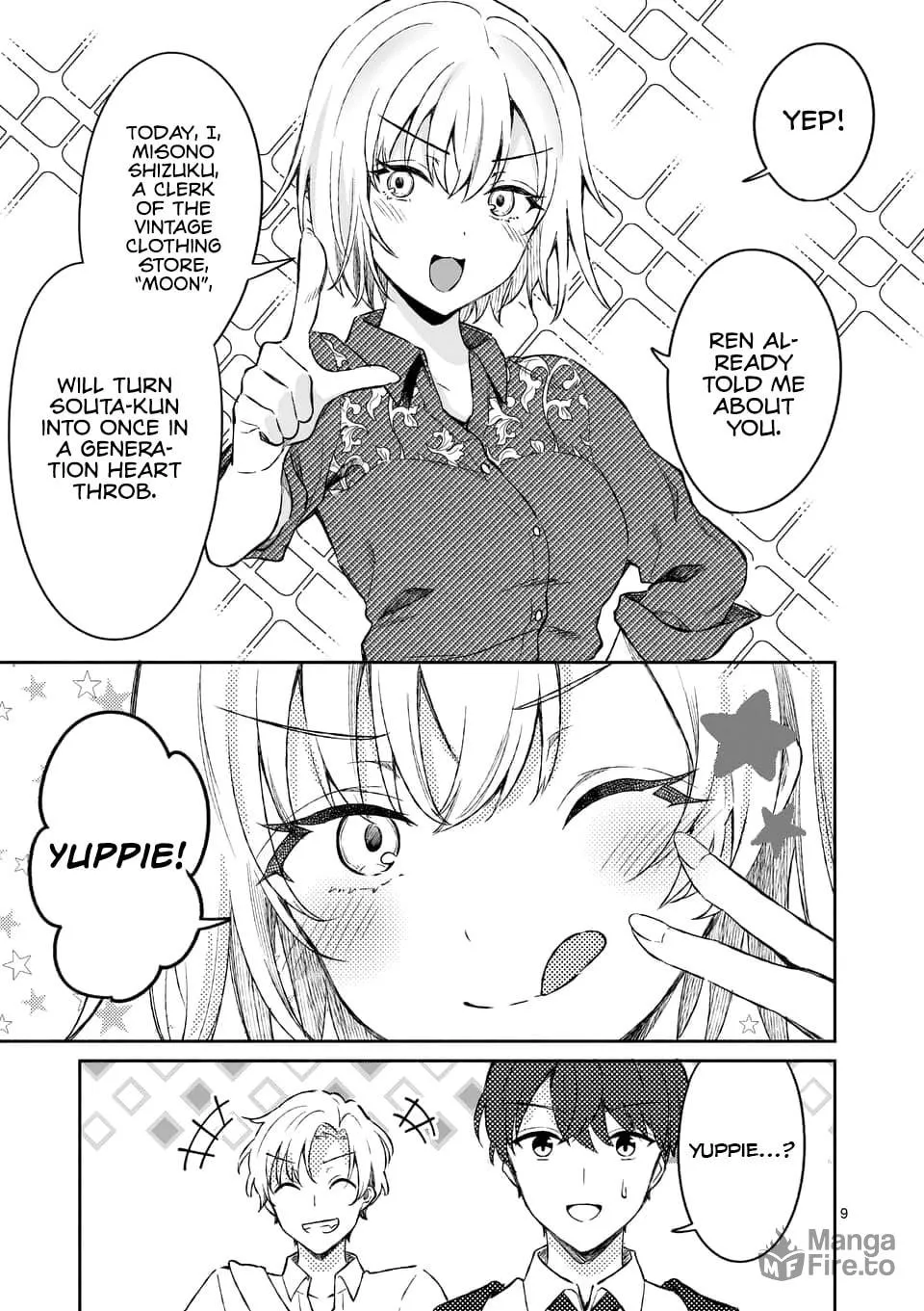 Shiotaiou no Sato-san ga Ore ni dake Amai Chapter 8 page 9 - 