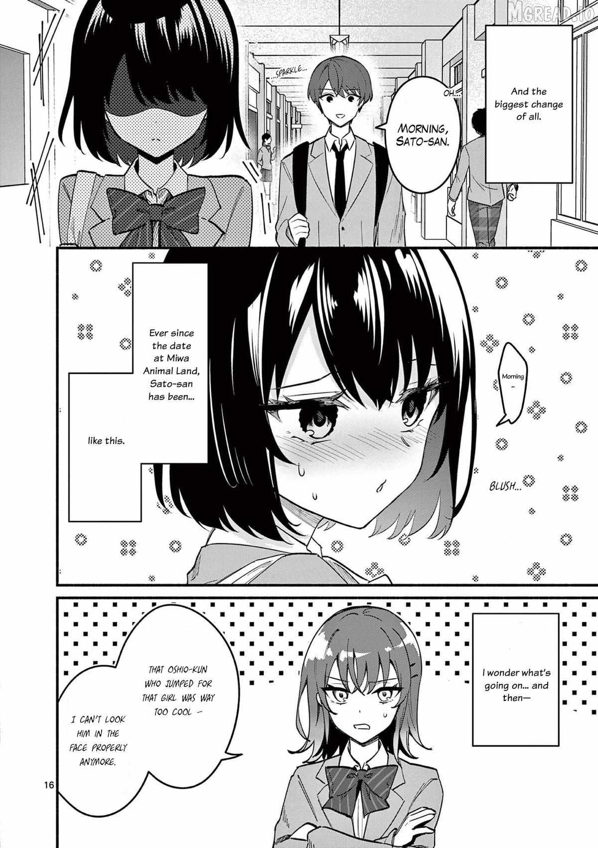 Shiotaiou no Sato-san ga Ore ni dake Amai Chapter 80 page 16 - 