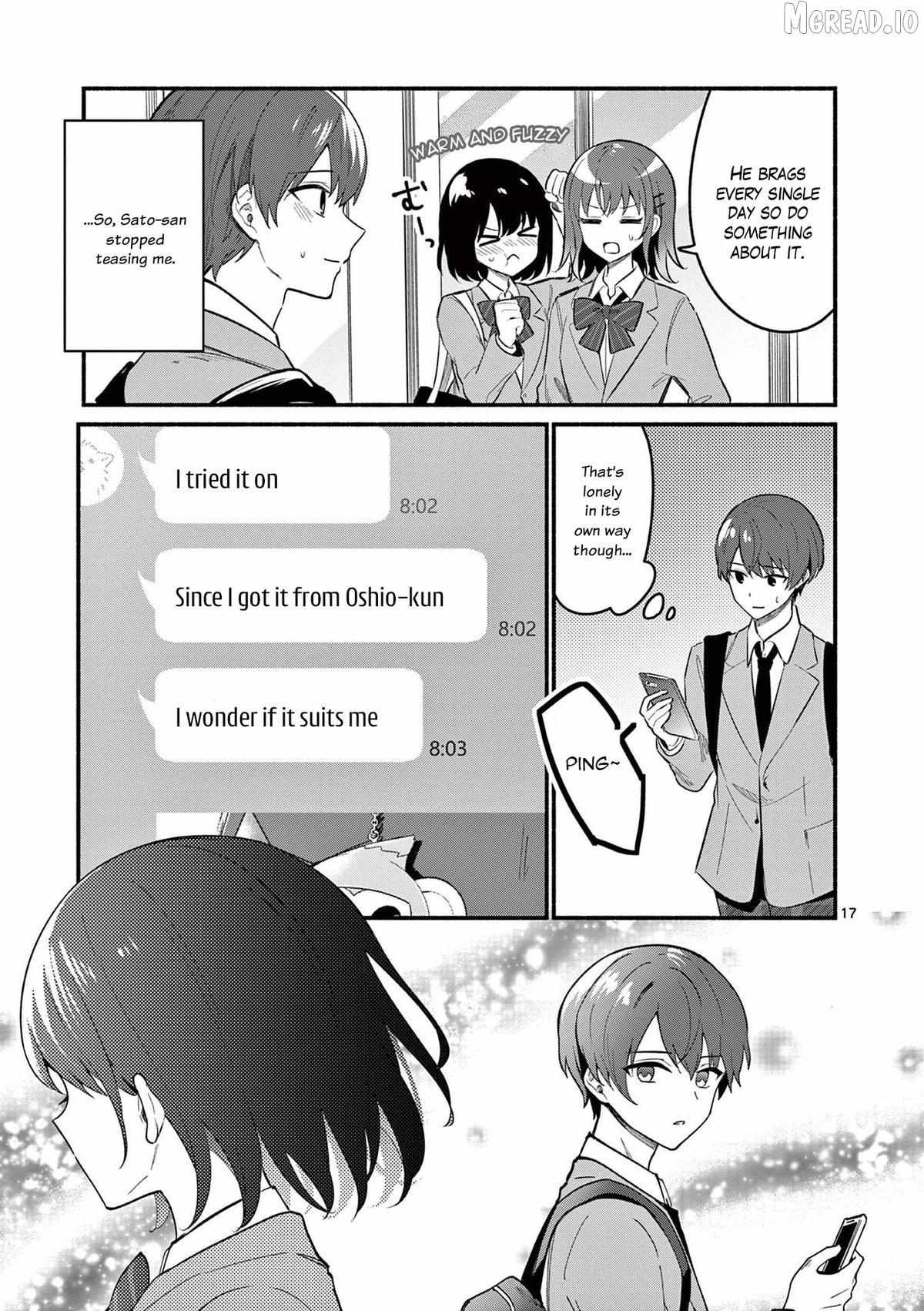 Shiotaiou no Sato-san ga Ore ni dake Amai Chapter 80 page 17 - 