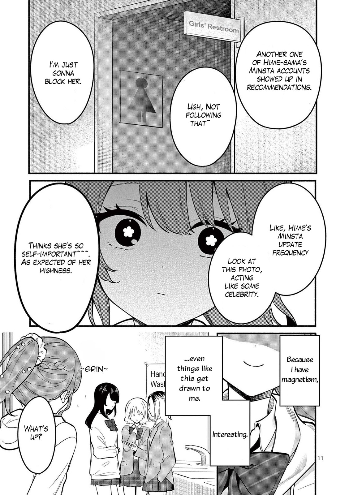 Shiotaiou no Sato-san ga Ore ni dake Amai Chapter 81 page 11 - 