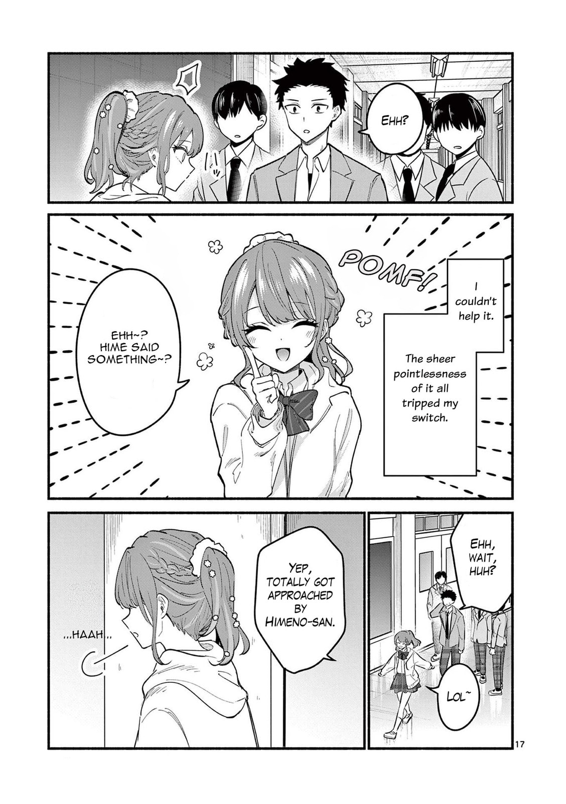 Shiotaiou no Sato-san ga Ore ni dake Amai Chapter 81 page 17 - 