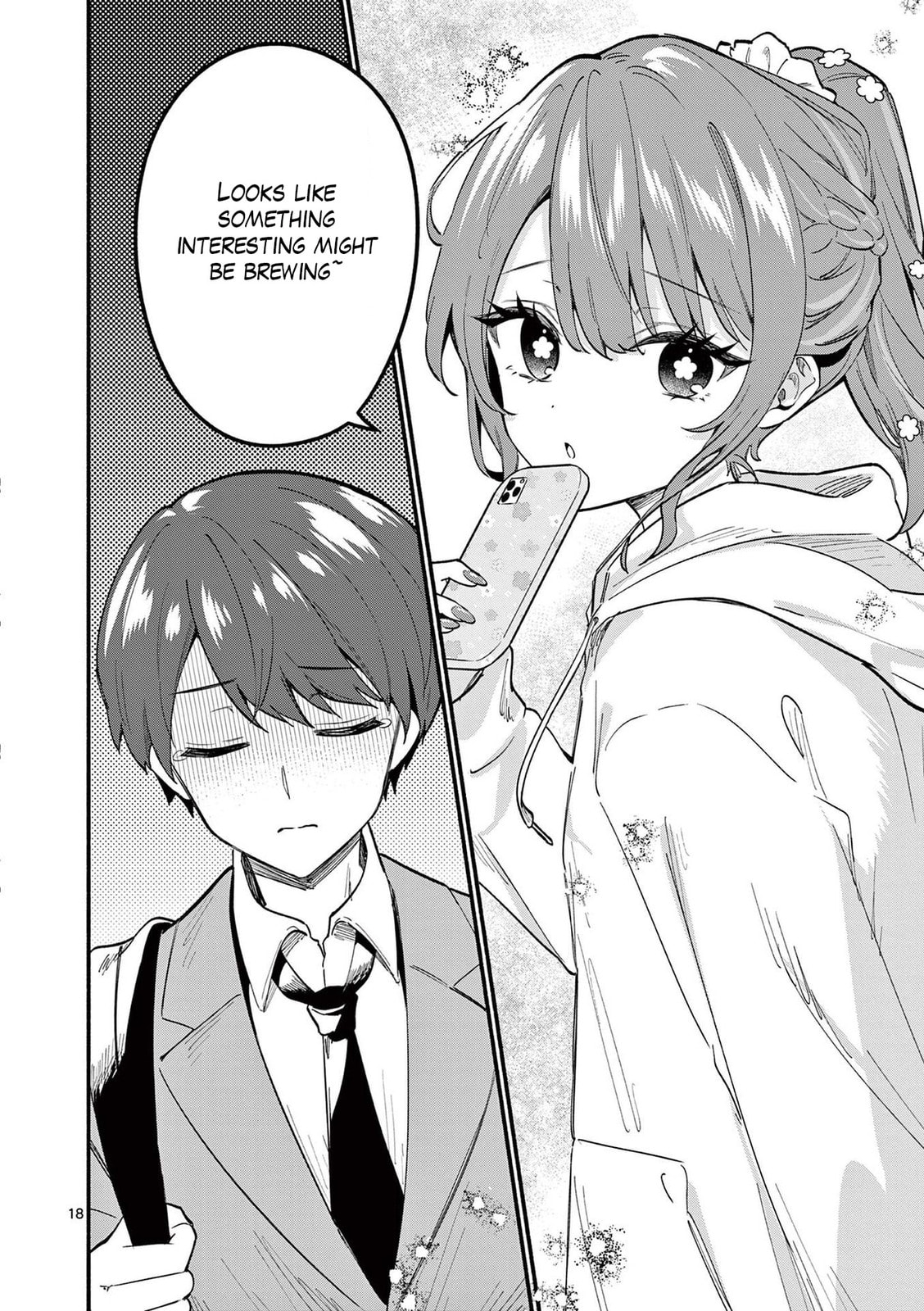 Shiotaiou no Sato-san ga Ore ni dake Amai Chapter 81 page 18 - 