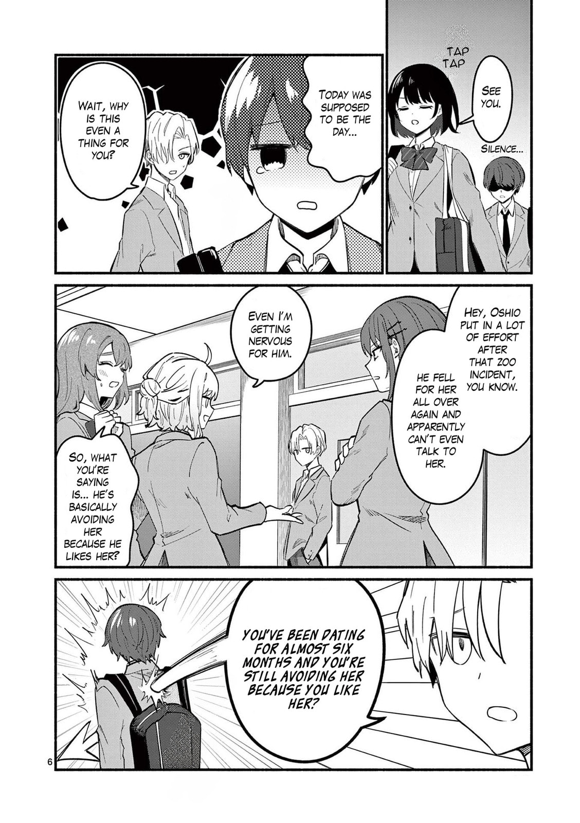 Shiotaiou no Sato-san ga Ore ni dake Amai Chapter 81 page 6 - 