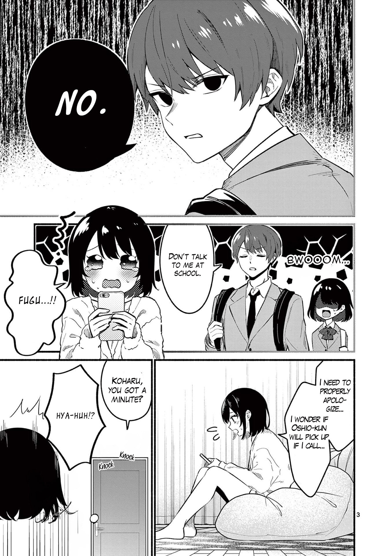 Shiotaiou no Sato-san ga Ore ni dake Amai Chapter 82 page 3 - 