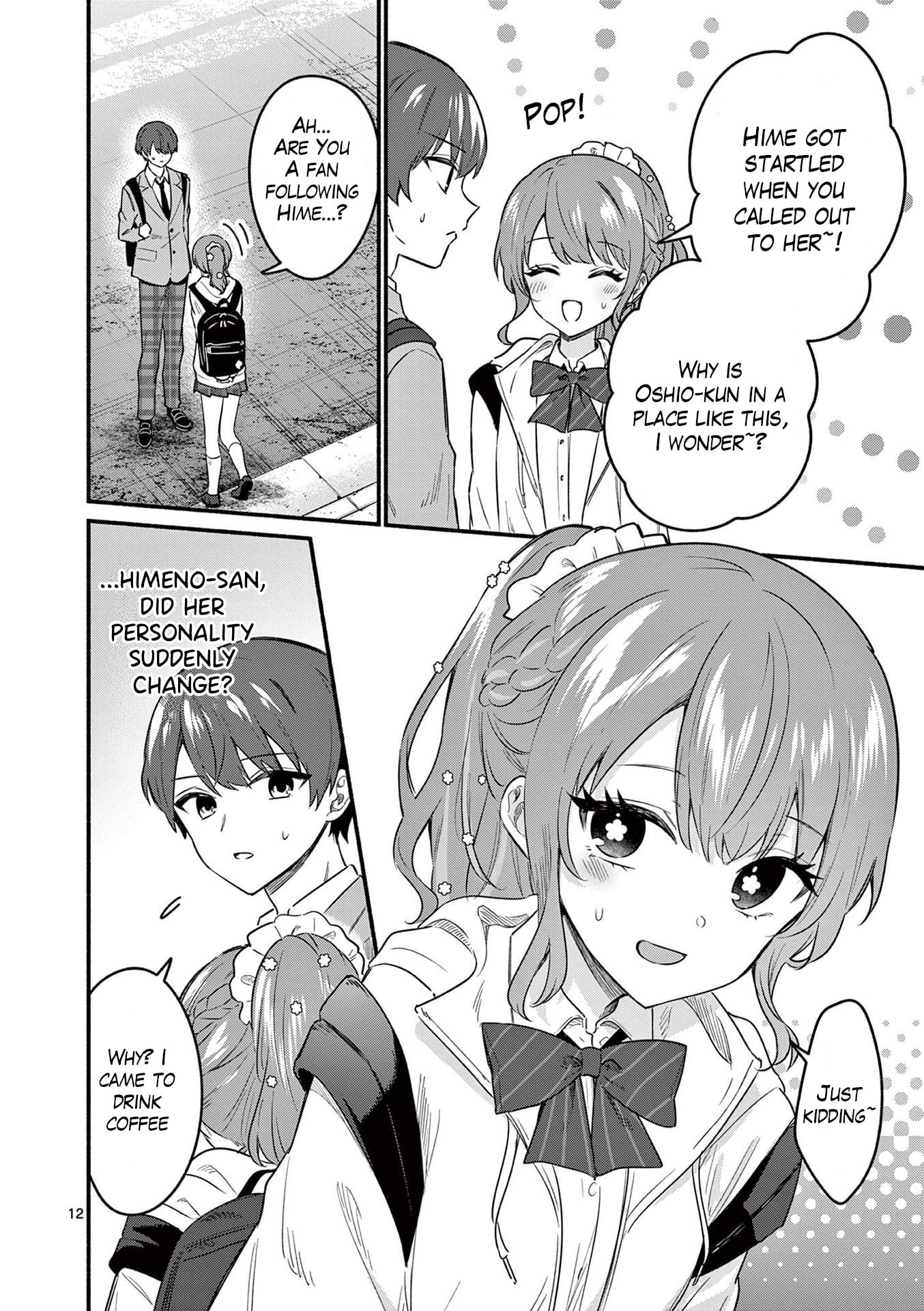 Shiotaiou no Sato-san ga Ore ni dake Amai Chapter 83 page 12 - 
