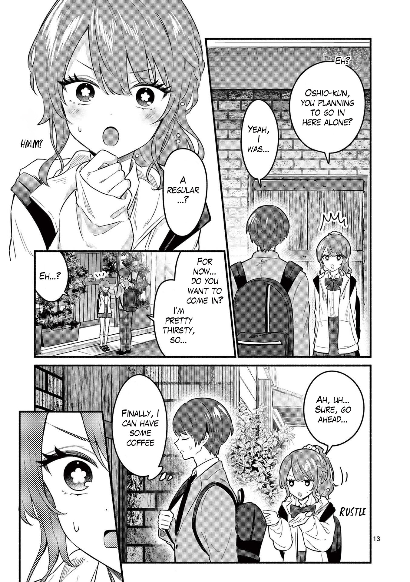 Shiotaiou no Sato-san ga Ore ni dake Amai Chapter 83 page 13 - 