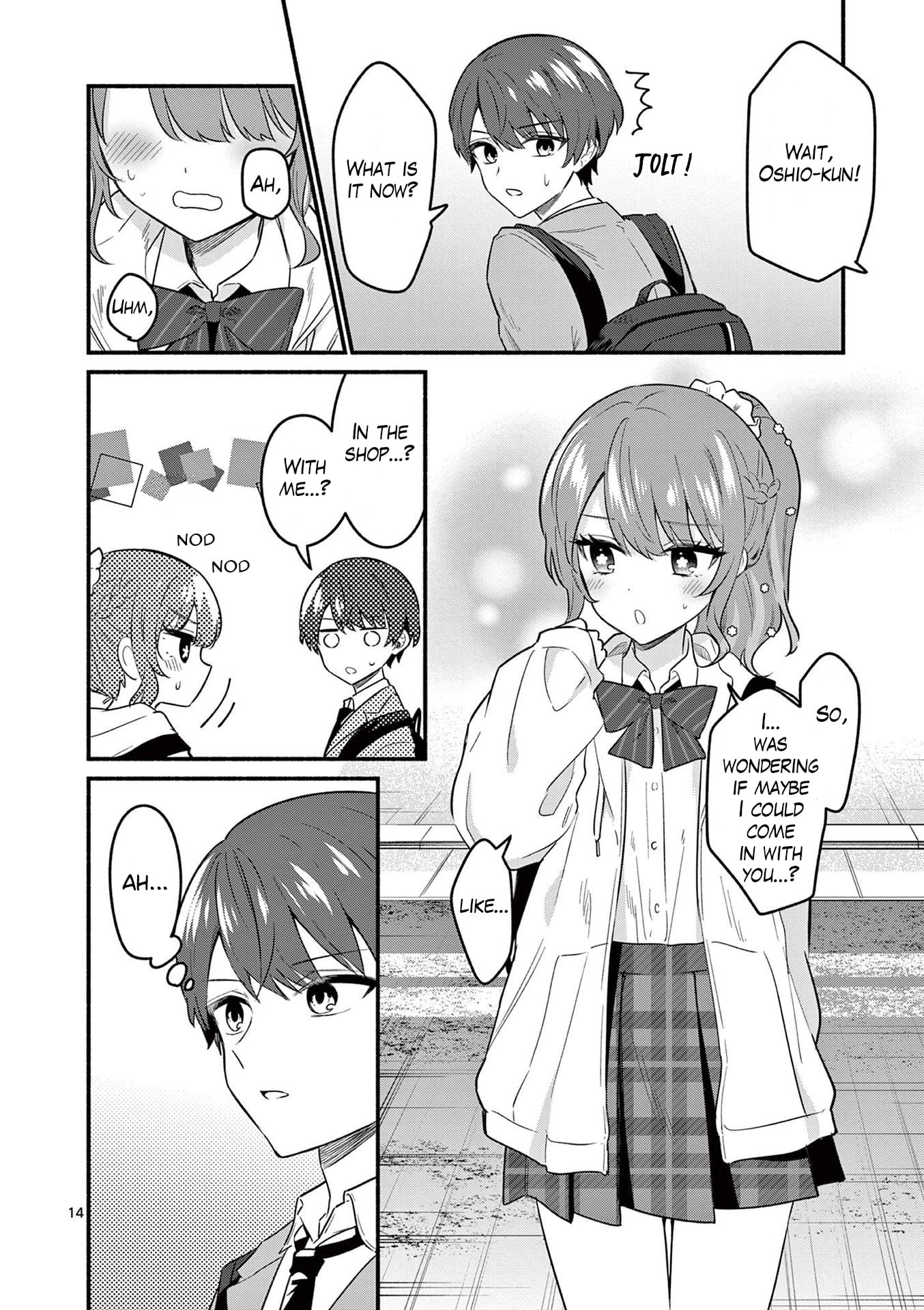 Shiotaiou no Sato-san ga Ore ni dake Amai Chapter 83 page 14 - 