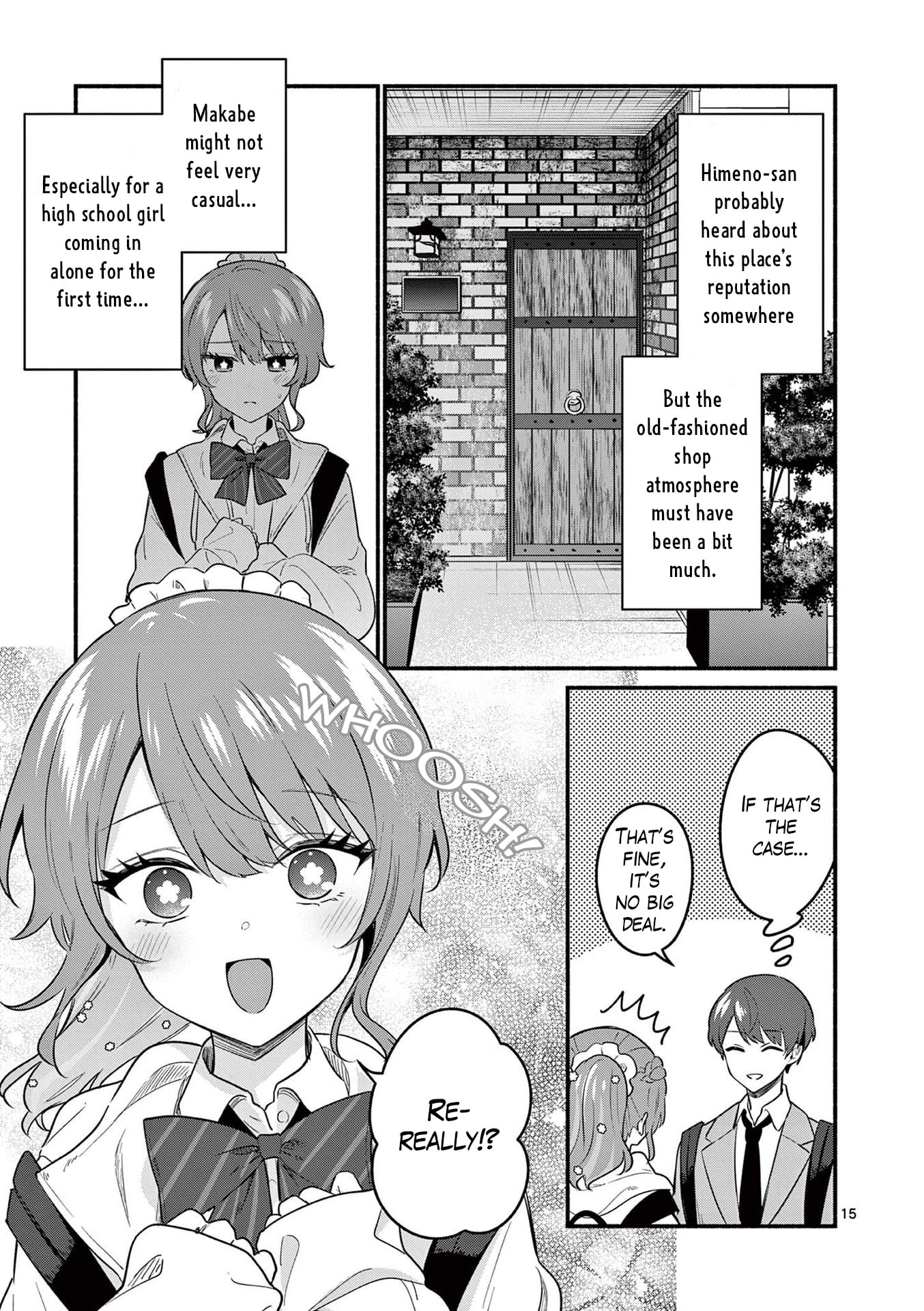 Shiotaiou no Sato-san ga Ore ni dake Amai Chapter 83 page 15 - 