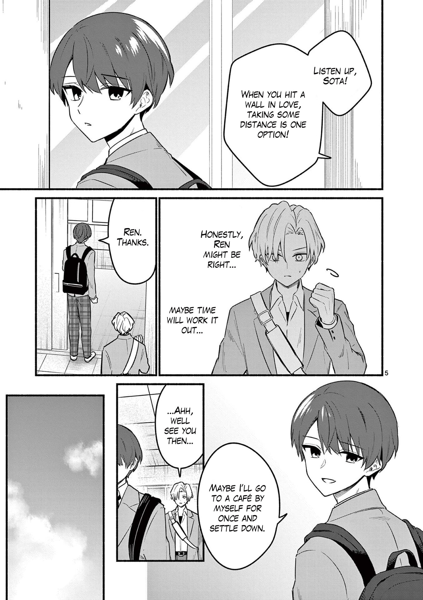 Shiotaiou no Sato-san ga Ore ni dake Amai Chapter 83 page 5 - 