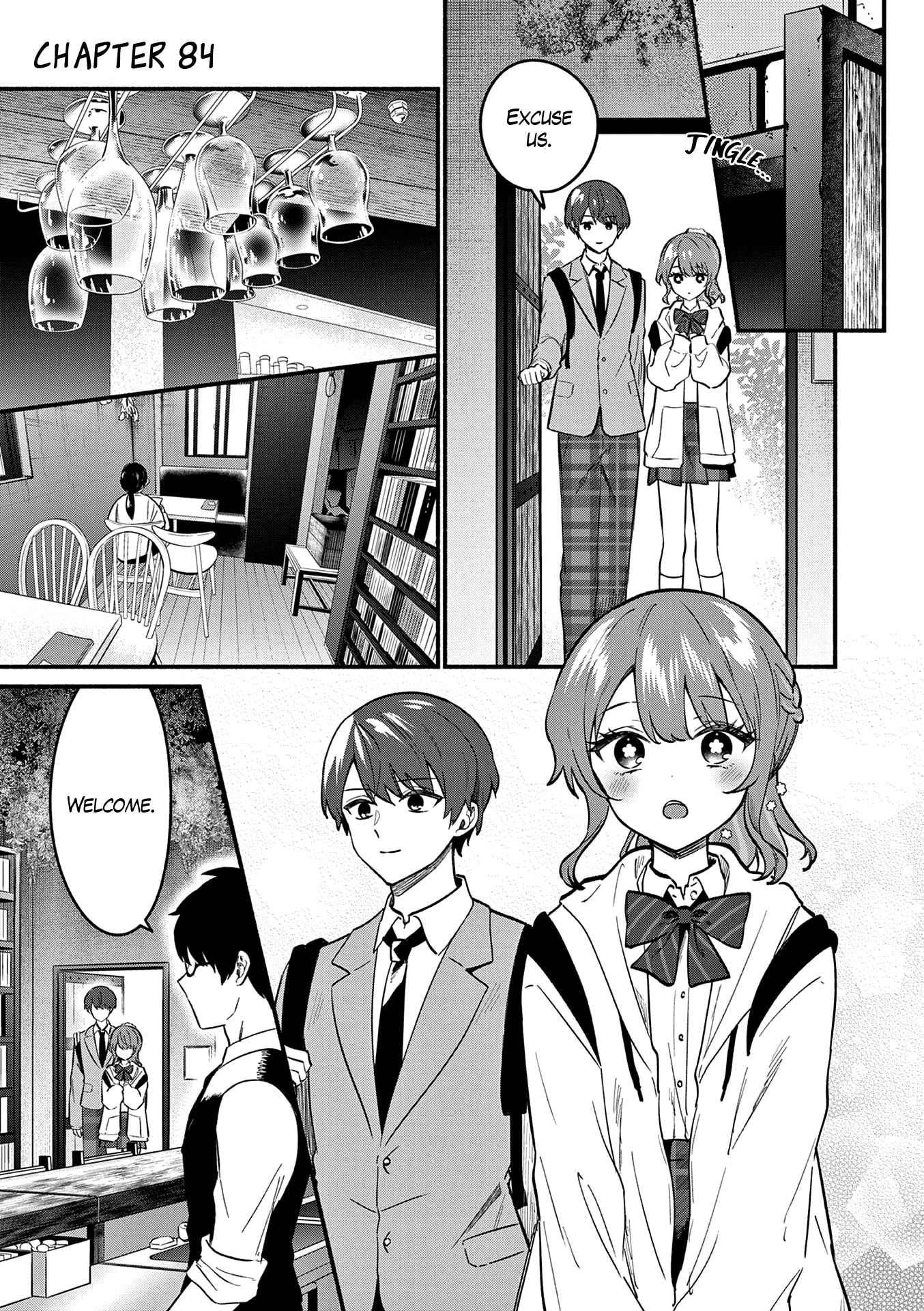 Shiotaiou no Sato-san ga Ore ni dake Amai Chapter 84 page 1 - 