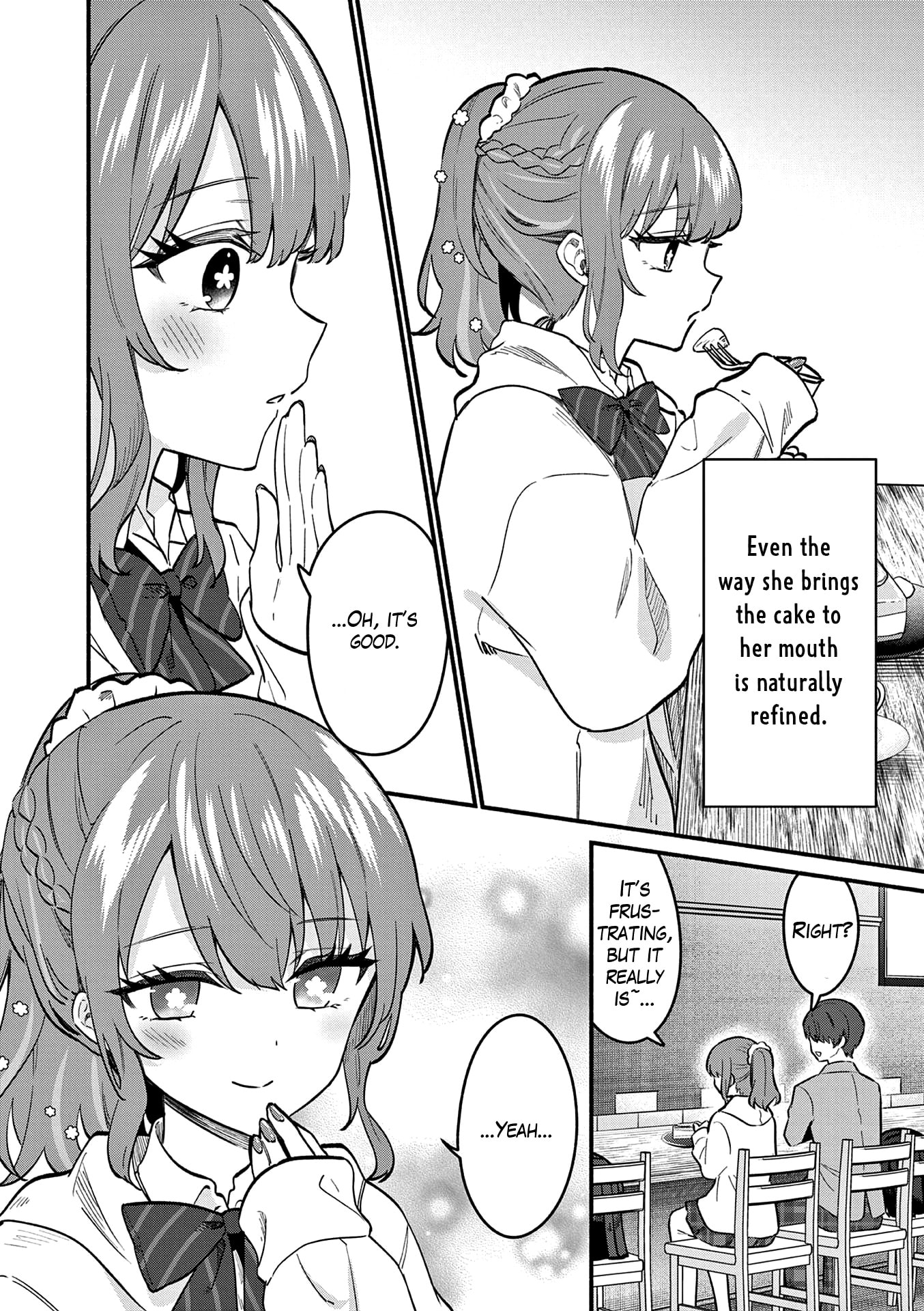 Shiotaiou no Sato-san ga Ore ni dake Amai Chapter 84 page 14 - 