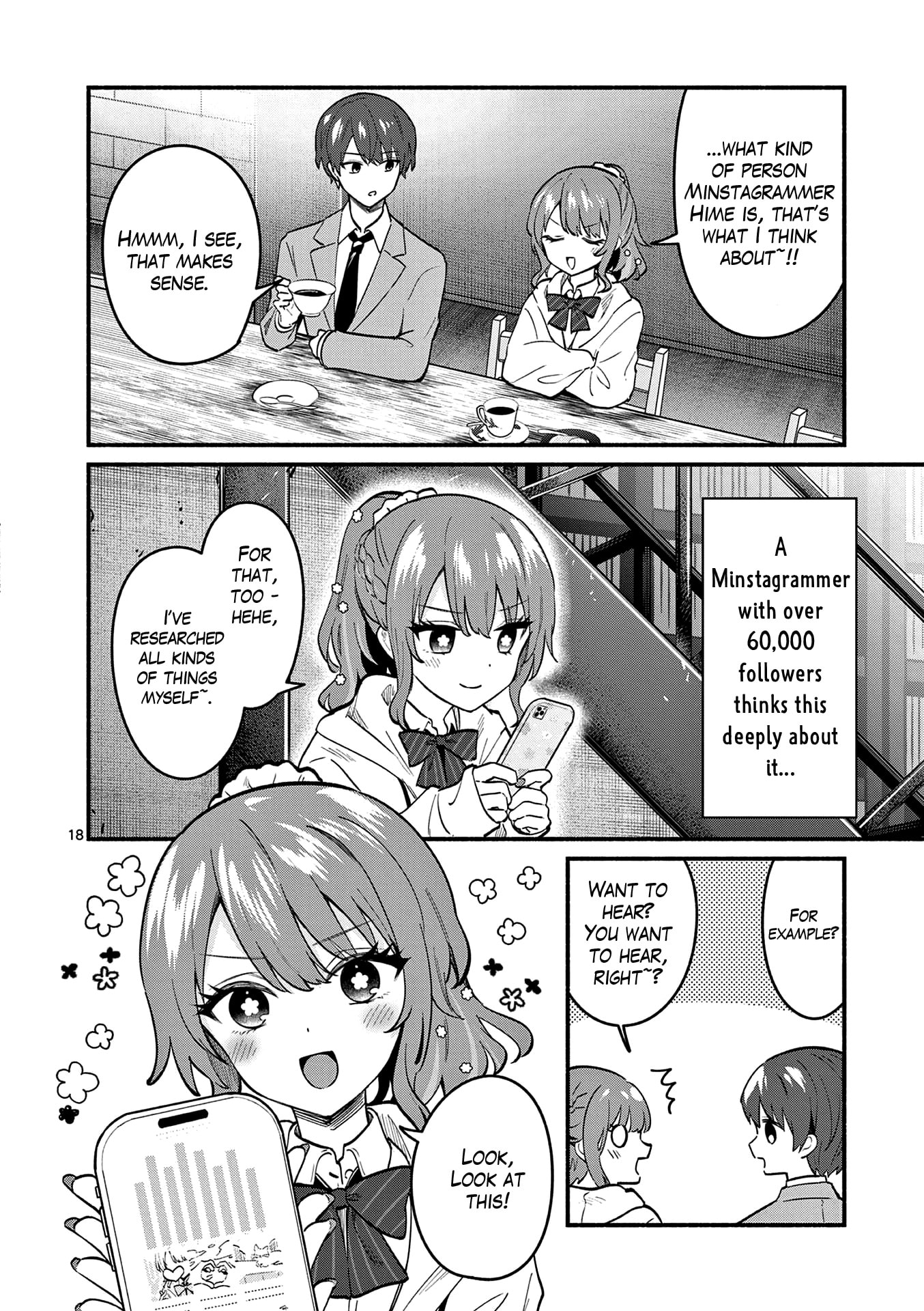 Shiotaiou no Sato-san ga Ore ni dake Amai Chapter 84 page 18 - 