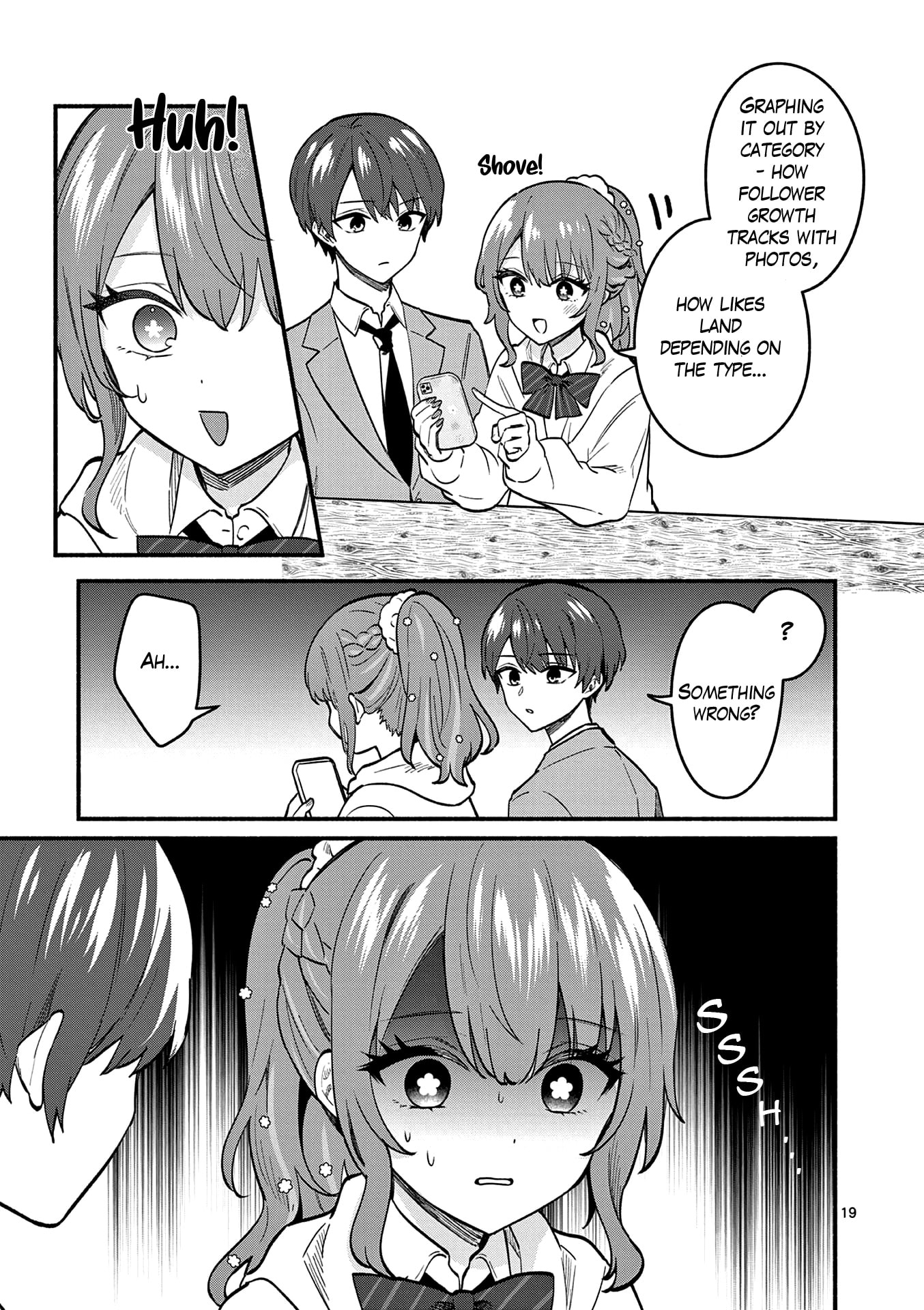 Shiotaiou no Sato-san ga Ore ni dake Amai Chapter 84 page 19 - 