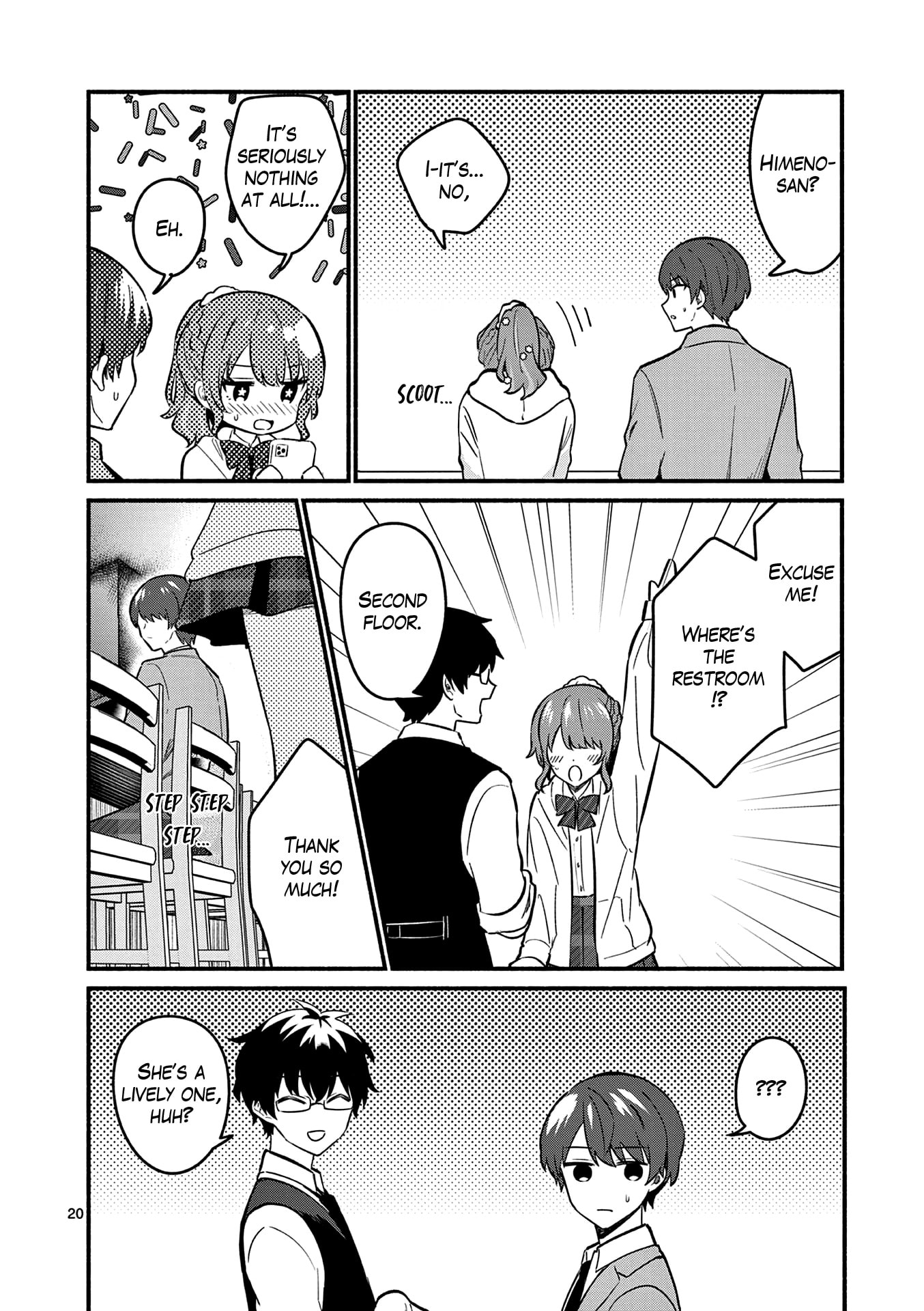 Shiotaiou no Sato-san ga Ore ni dake Amai Chapter 84 page 20 - 