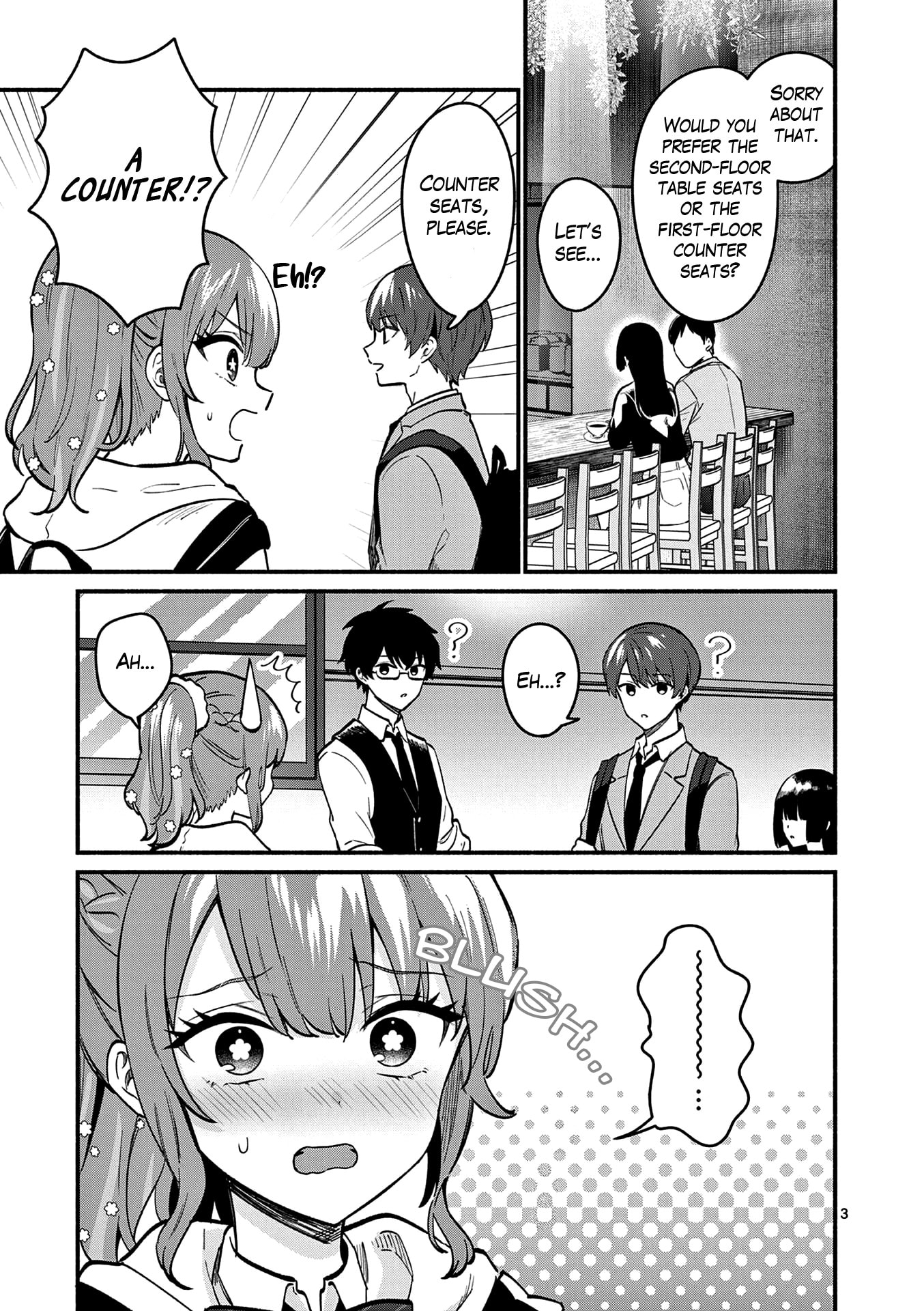 Shiotaiou no Sato-san ga Ore ni dake Amai Chapter 84 page 3 - 