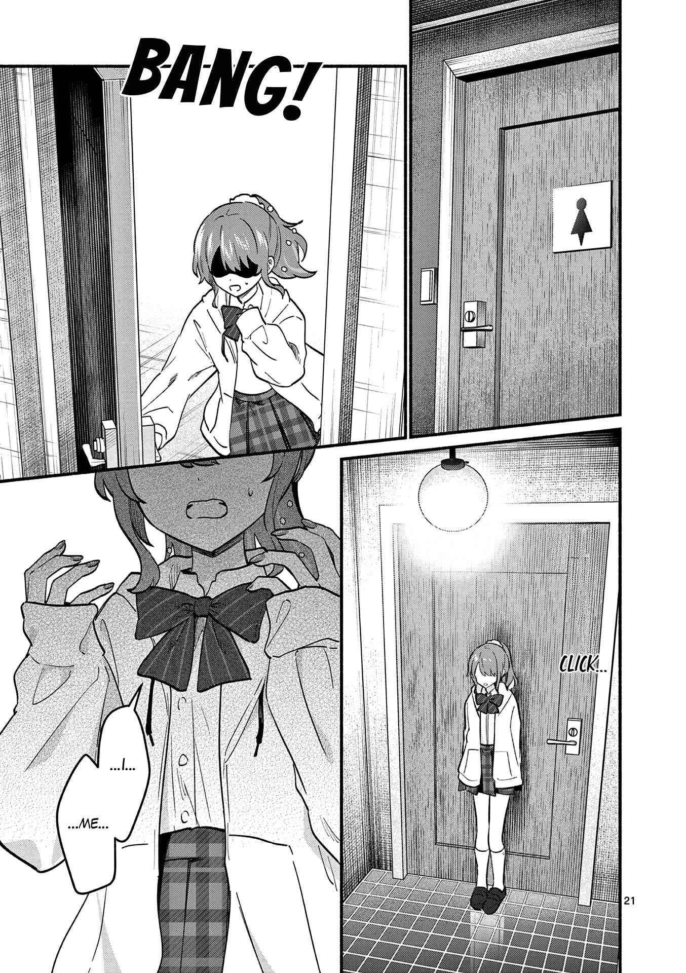 Shiotaiou no Sato-san ga Ore ni dake Amai Chapter 84 page 21 - 