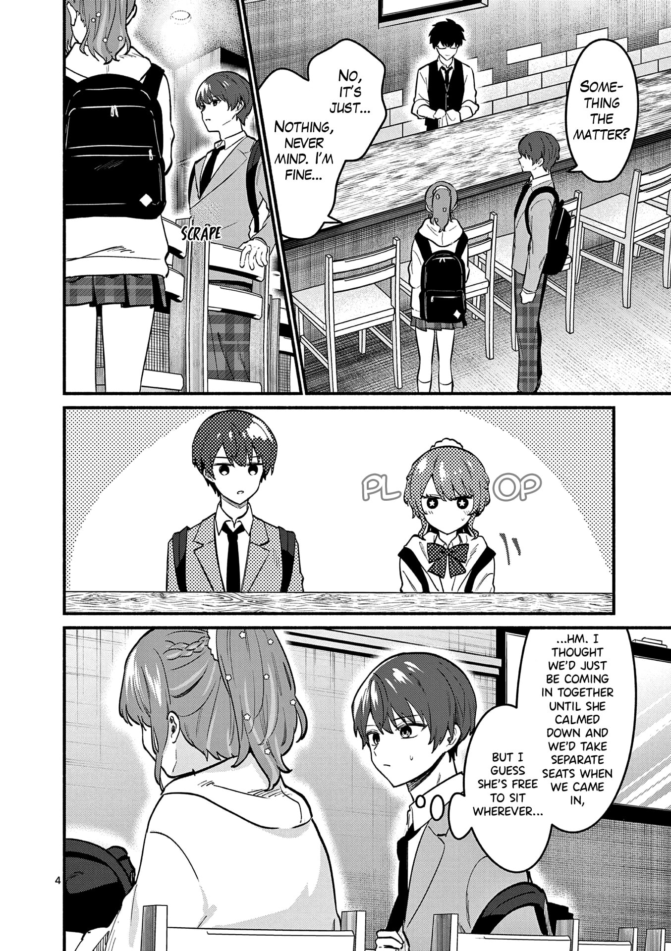Shiotaiou no Sato-san ga Ore ni dake Amai Chapter 84 page 4 - 