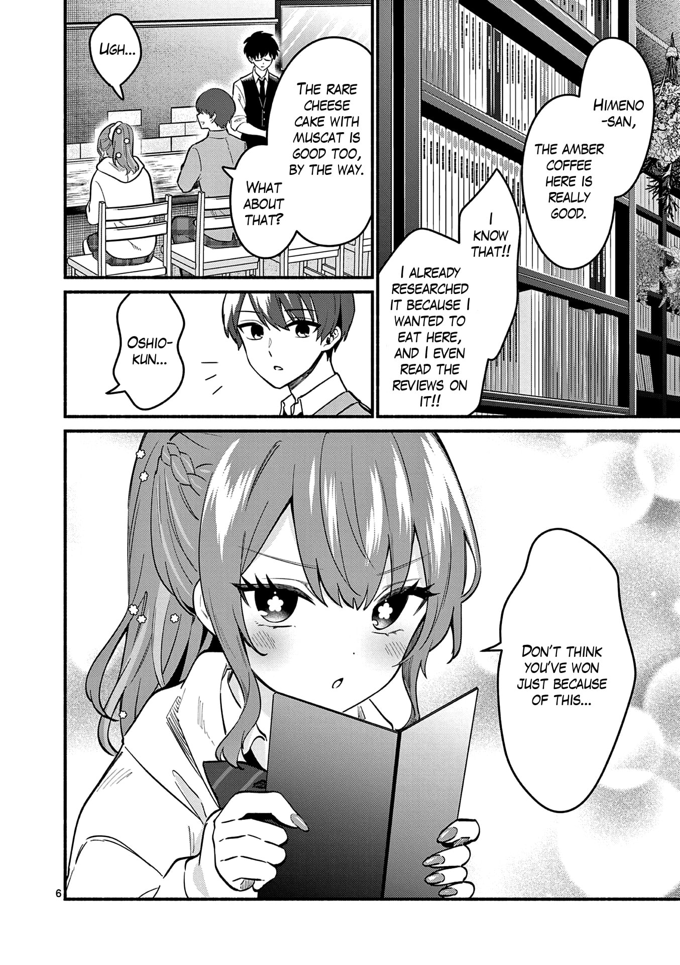 Shiotaiou no Sato-san ga Ore ni dake Amai Chapter 84 page 6 - 