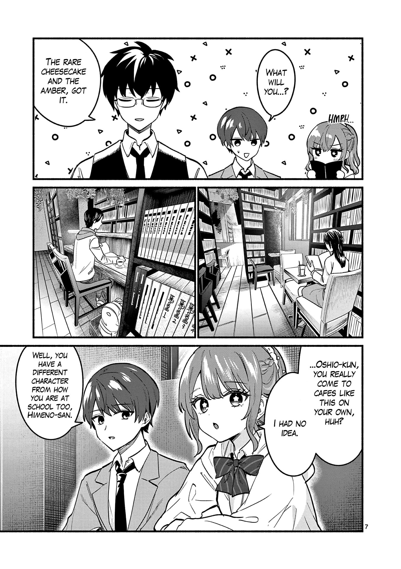 Shiotaiou no Sato-san ga Ore ni dake Amai Chapter 84 page 7 - 