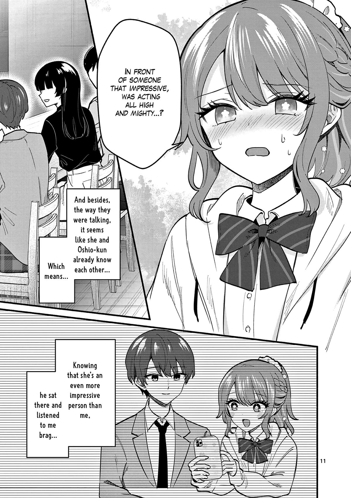 Shiotaiou no Sato-san ga Ore ni dake Amai Chapter 85 page 11 - 