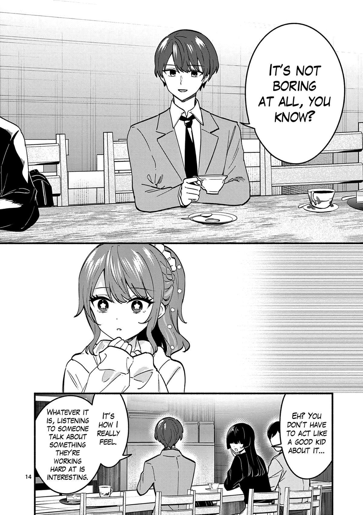 Shiotaiou no Sato-san ga Ore ni dake Amai Chapter 85 page 14 - 