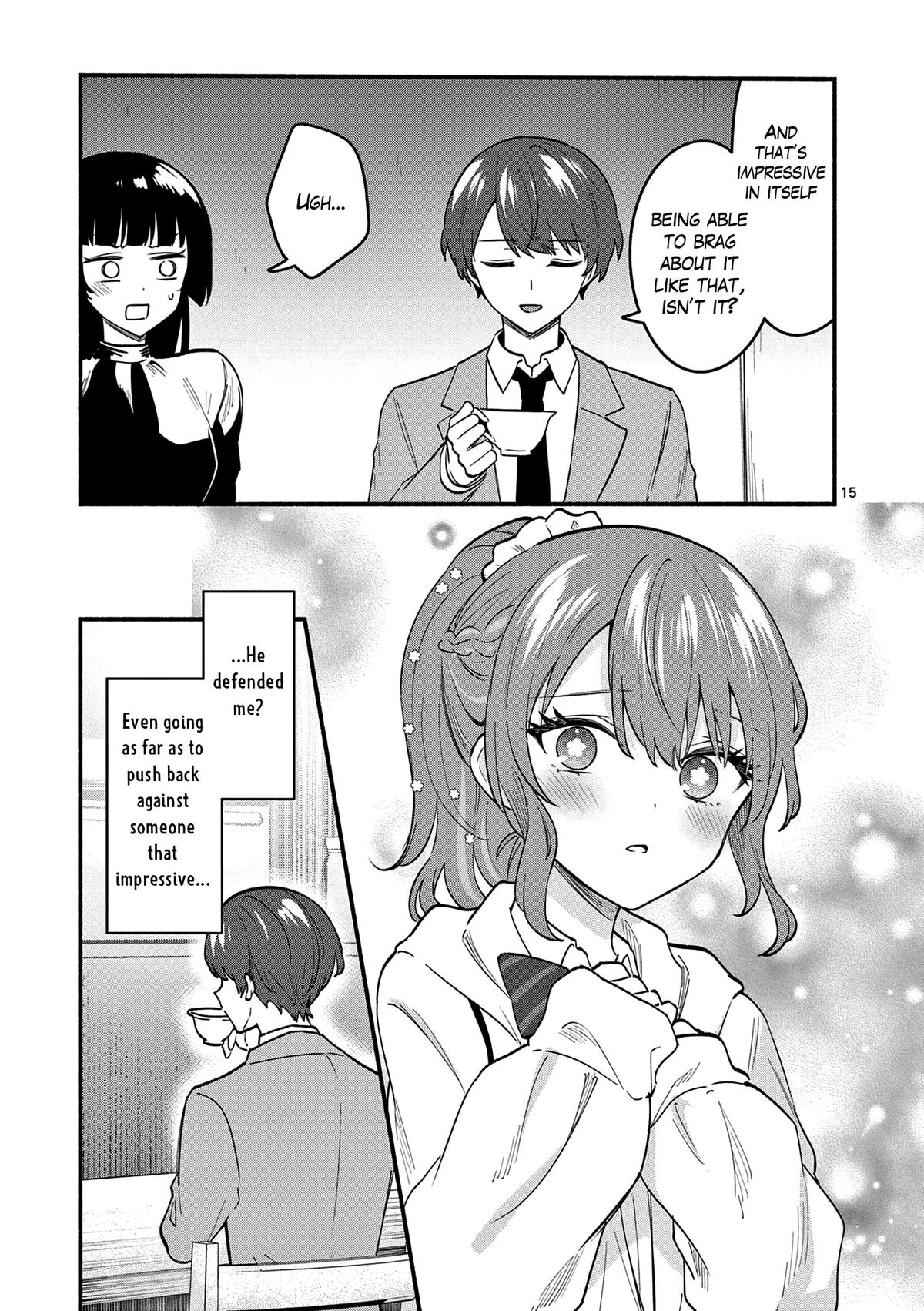 Shiotaiou no Sato-san ga Ore ni dake Amai Chapter 85 page 15 - 