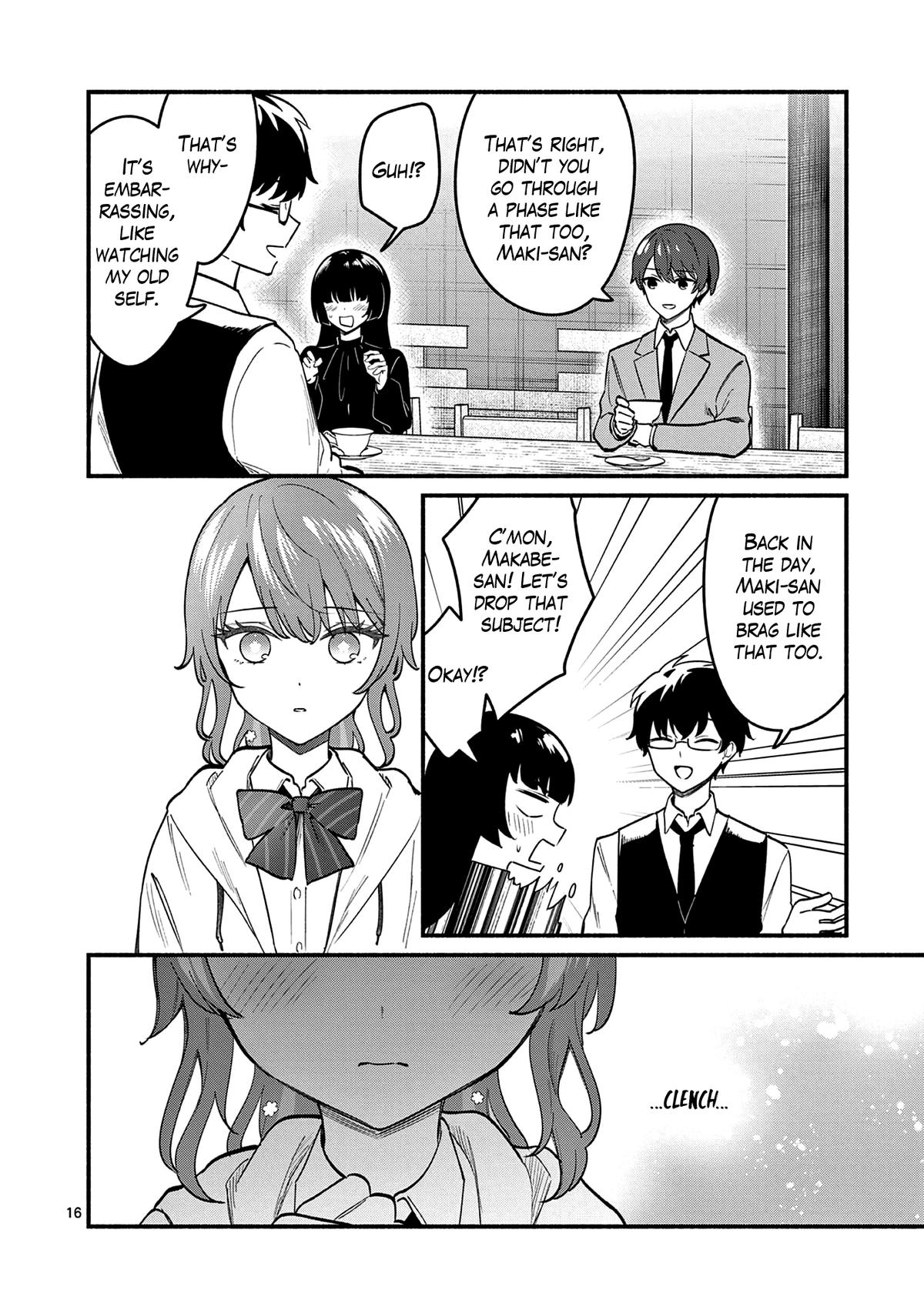 Shiotaiou no Sato-san ga Ore ni dake Amai Chapter 85 page 16 - 