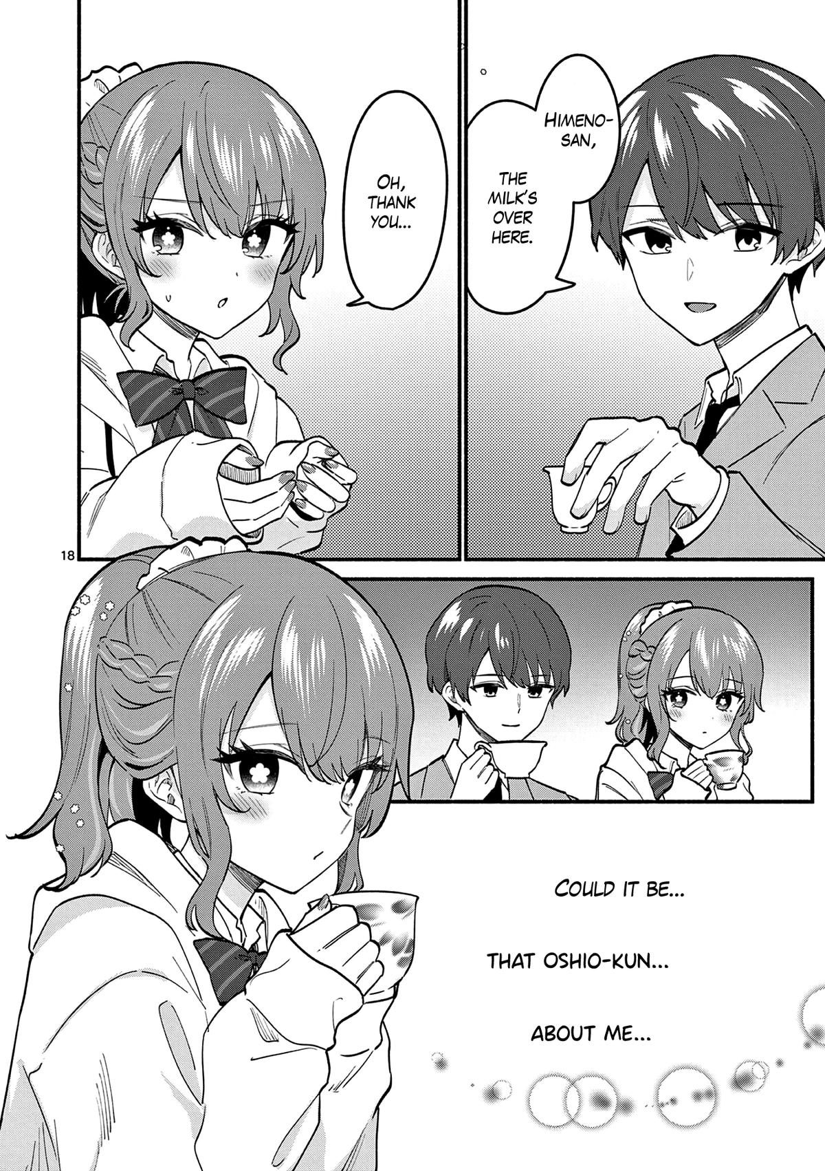 Shiotaiou no Sato-san ga Ore ni dake Amai Chapter 85 page 18 - 
