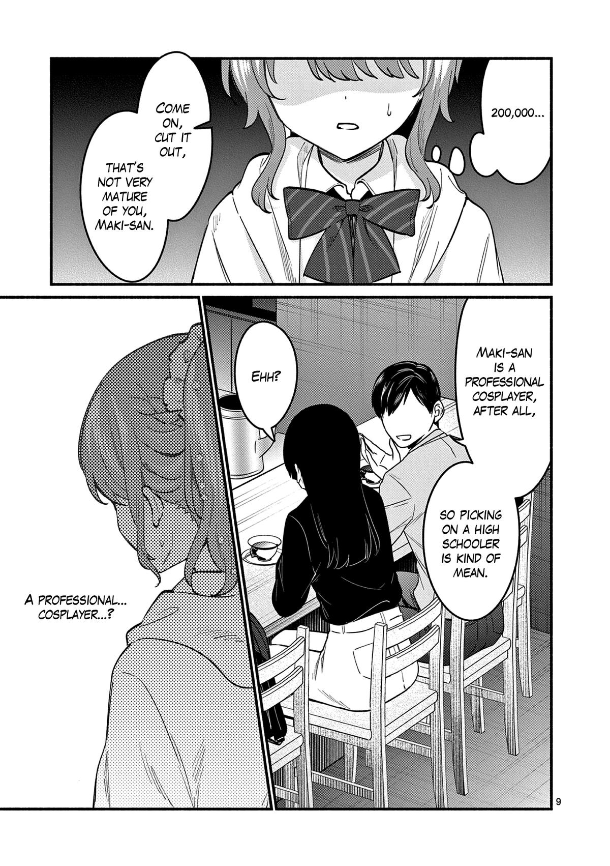Shiotaiou no Sato-san ga Ore ni dake Amai Chapter 85 page 9 - 