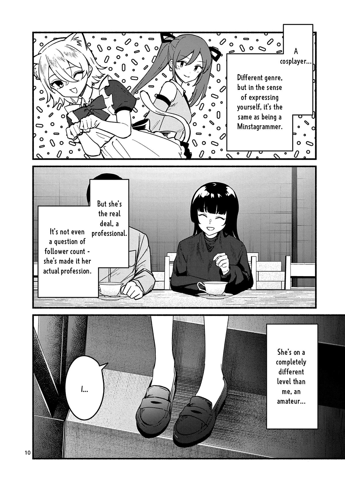 Shiotaiou no Sato-san ga Ore ni dake Amai Chapter 85 page 10 - 