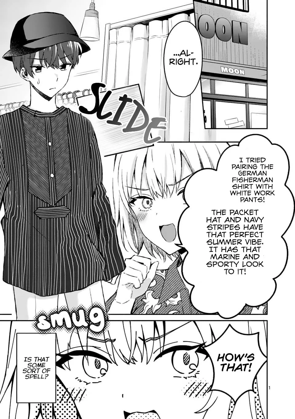 Shiotaiou no Sato-san ga Ore ni dake Amai Chapter 9 page 1 - 