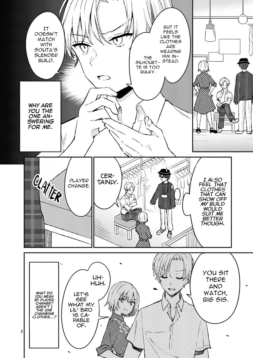 Shiotaiou no Sato-san ga Ore ni dake Amai Chapter 9 page 2 - 