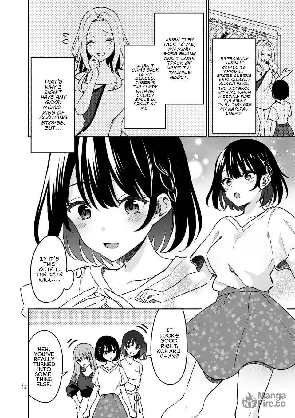 Shiotaiou no Sato-san ga Ore ni dake Amai Chapter 9 page 12 - 