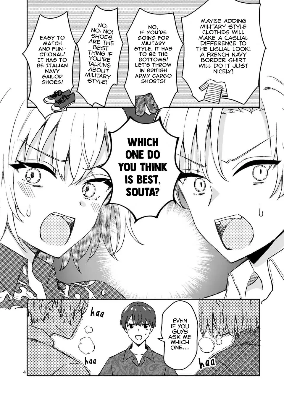 Shiotaiou no Sato-san ga Ore ni dake Amai Chapter 9 page 4 - 