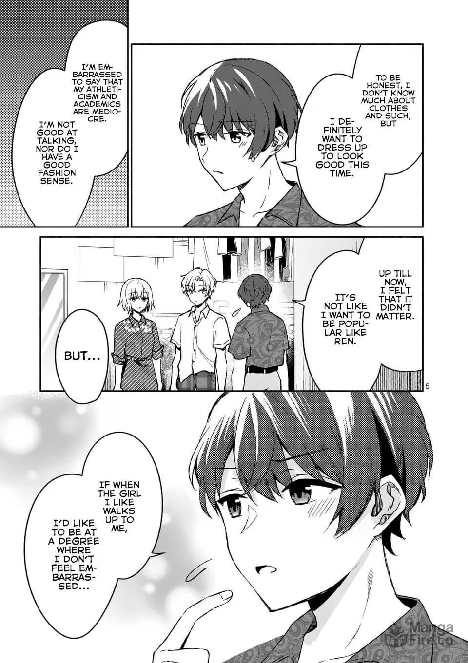 Shiotaiou no Sato-san ga Ore ni dake Amai Chapter 9 page 5 - 