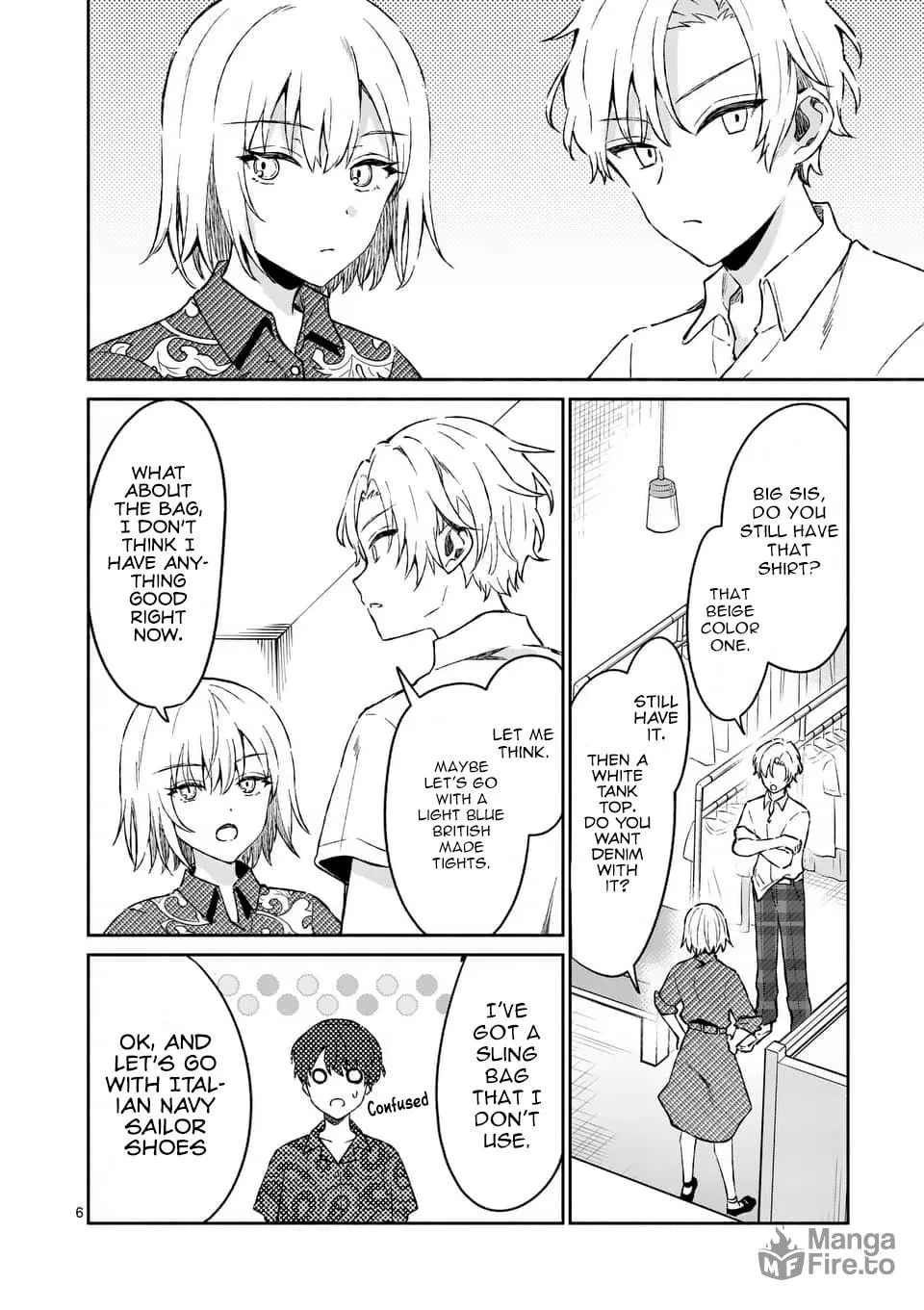 Shiotaiou no Sato-san ga Ore ni dake Amai Chapter 9 page 6 - 