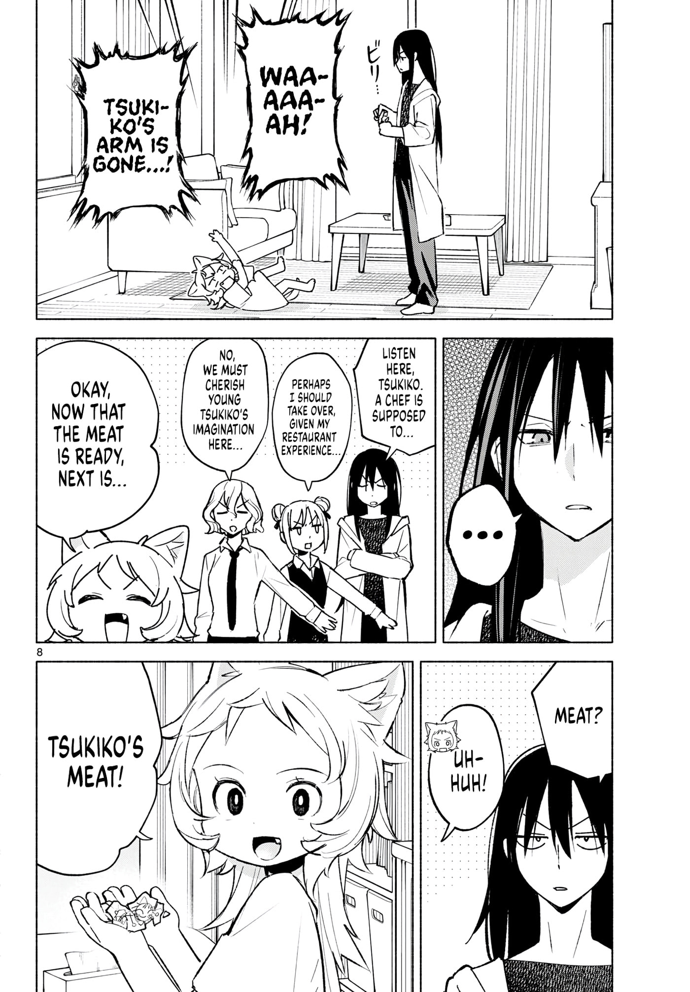 Shippo to Gekirin Chapter 7 page 8 - 