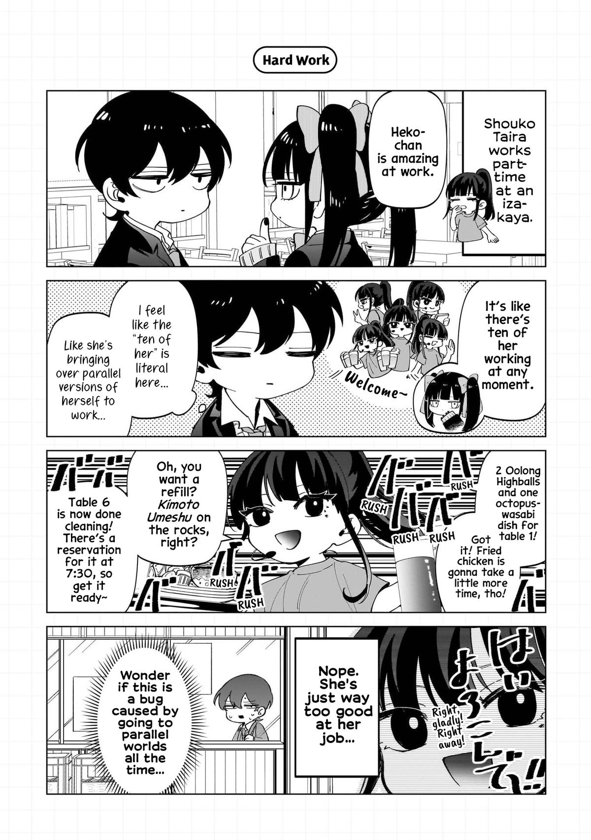 Shiretto Sugee Koto Iteru Gal: Shiritsu Para no Marukoukou no Nichijou Chapter 18.5 page 7 - 