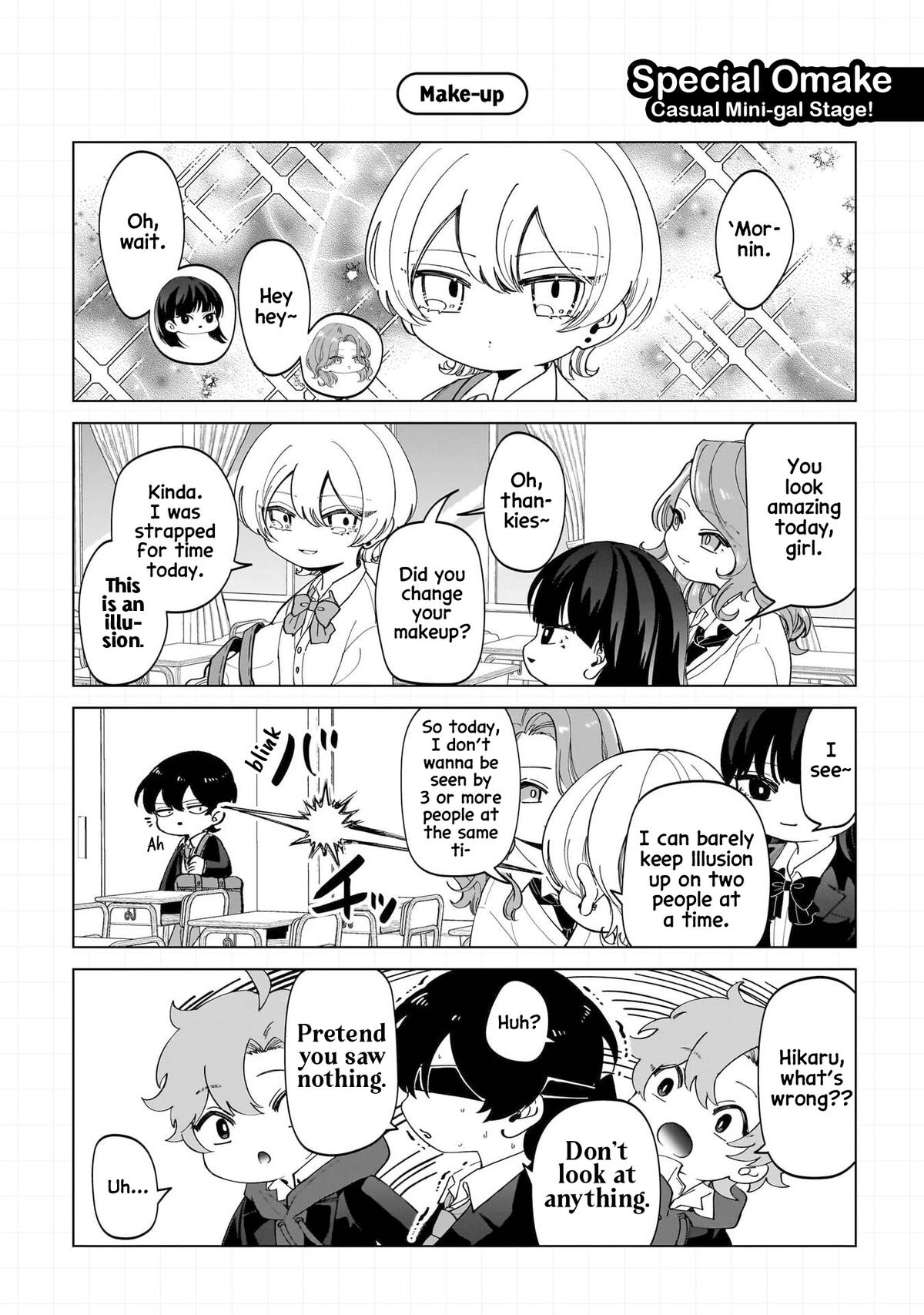 Shiretto Sugee Koto Iteru Gal: Shiritsu Para no Marukoukou no Nichijou Chapter 18.5 page 10 - 