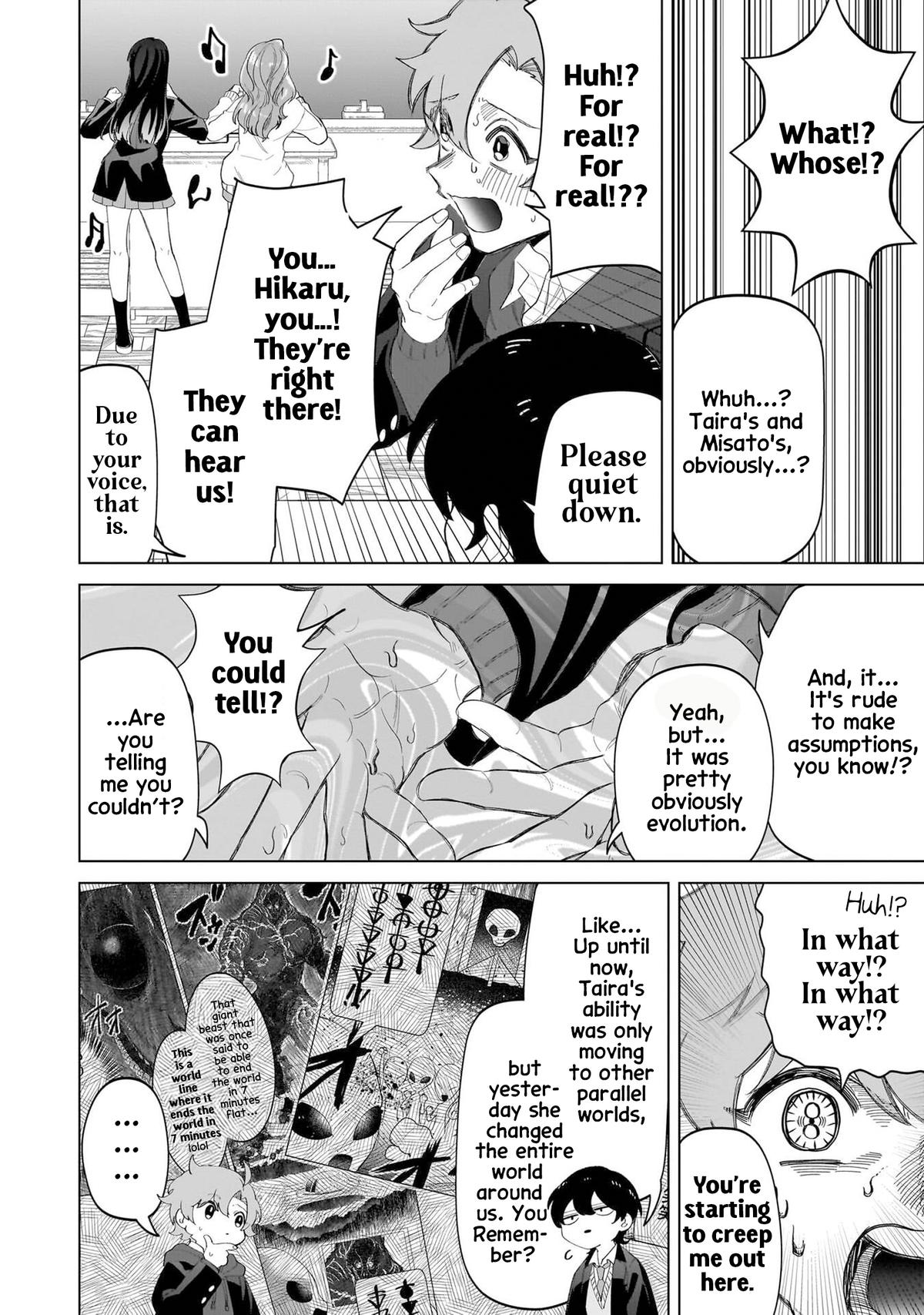 Shiretto Sugee Koto Iteru Gal: Shiritsu Para no Marukoukou no Nichijou Chapter 19 page 6 - 