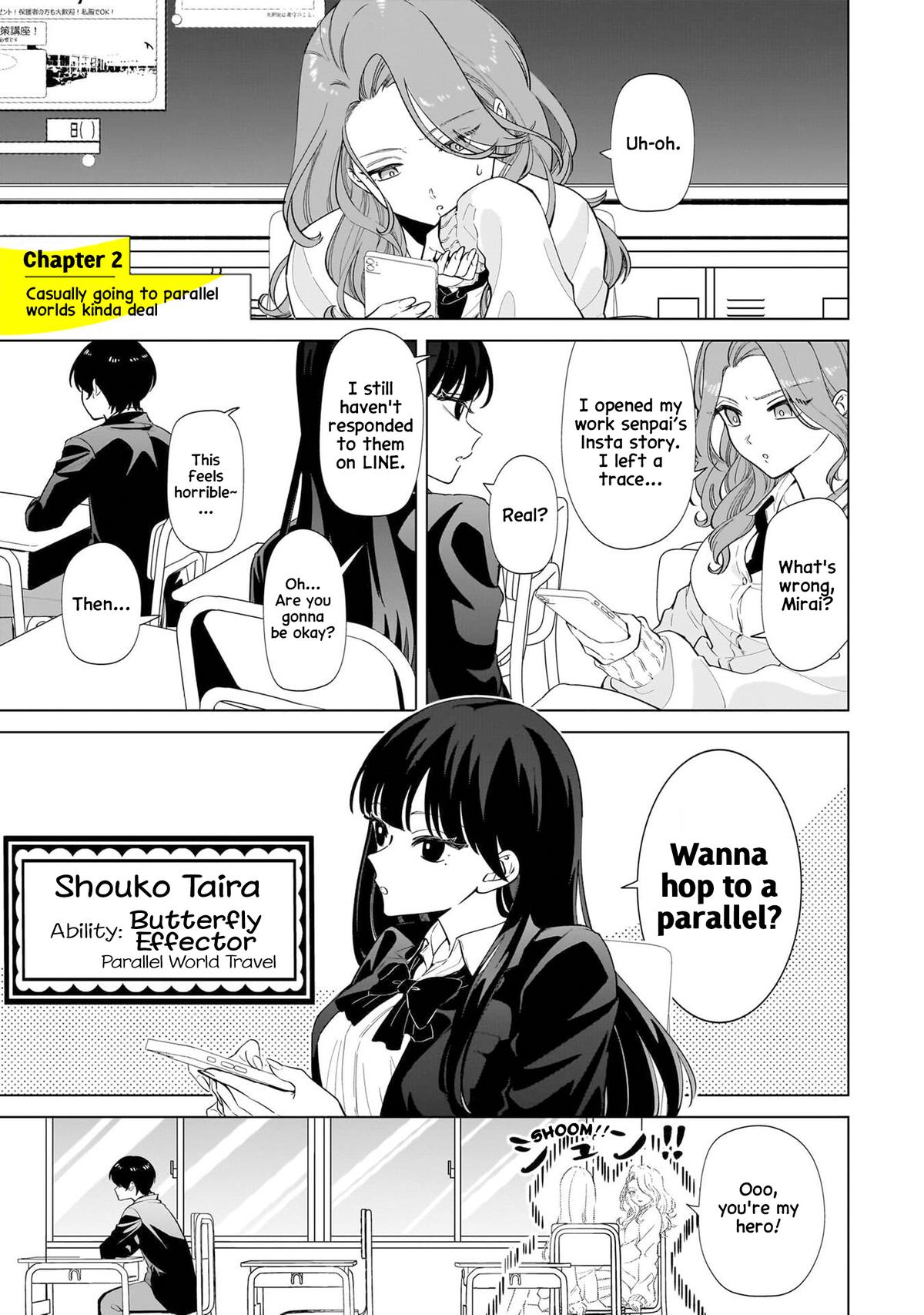 Shiretto Sugee Koto Iteru Gal: Shiritsu Para no Marukoukou no Nichijou Chapter 2 page 2 - 