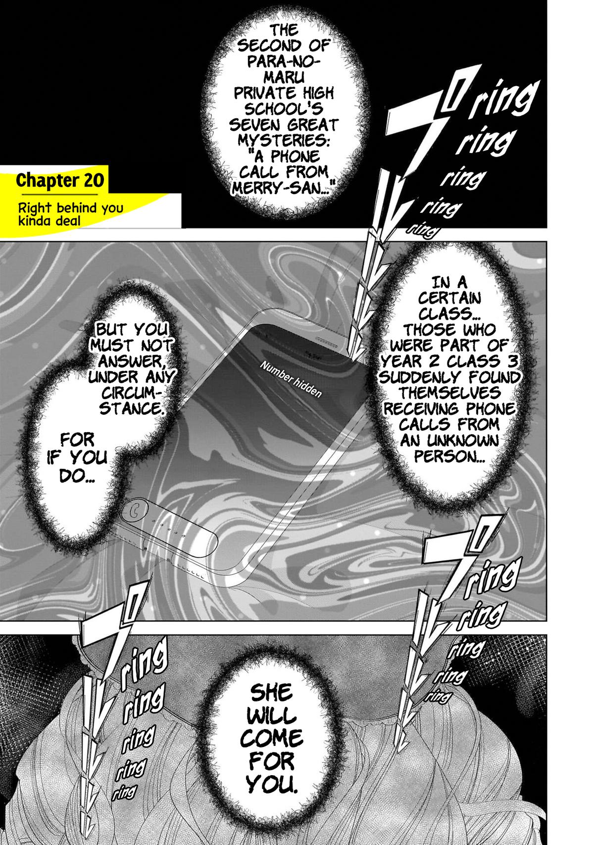 Shiretto Sugee Koto Iteru Gal: Shiritsu Para no Marukoukou no Nichijou Chapter 20 page 1 - 
