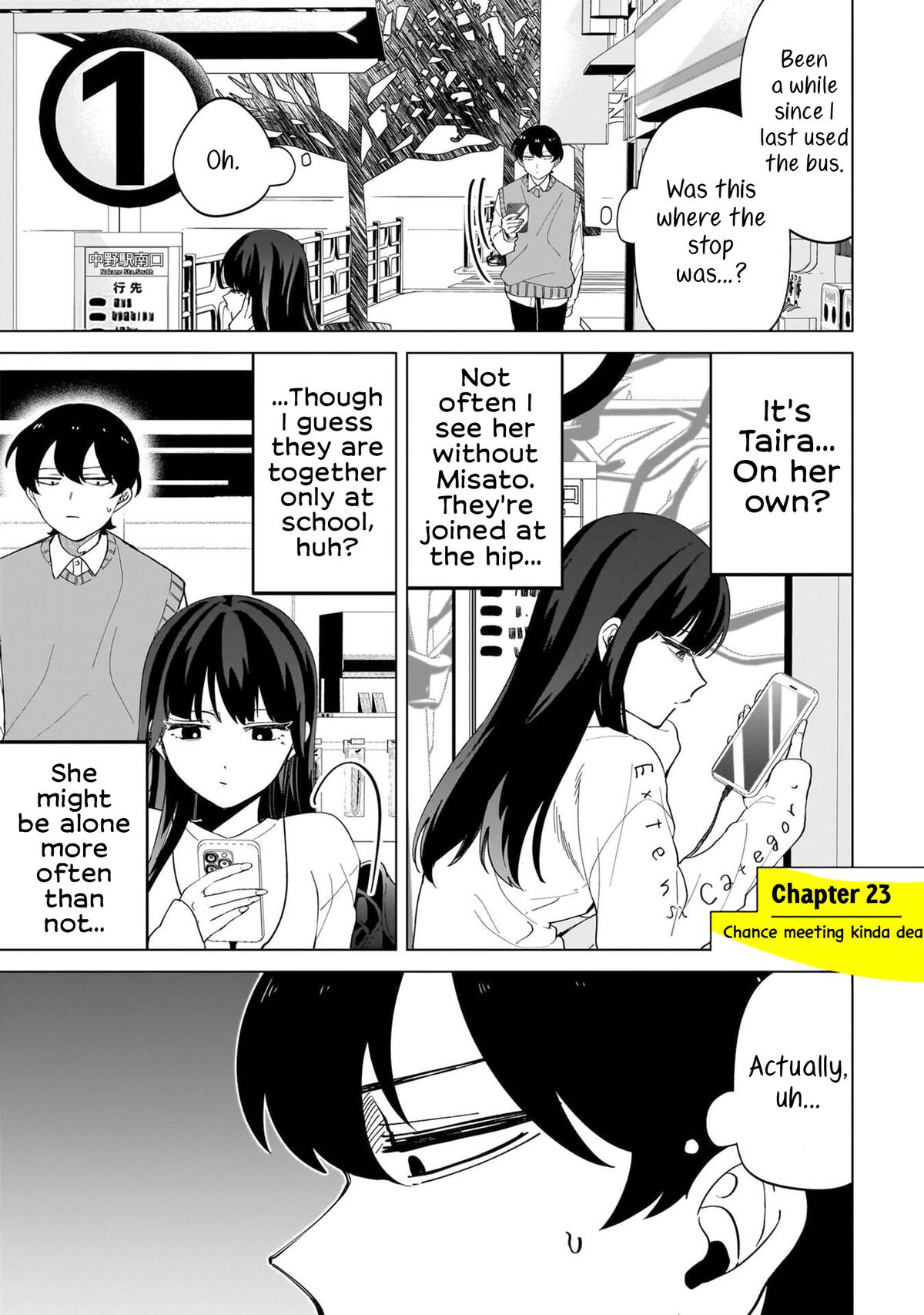 Shiretto Sugee Koto Iteru Gal: Shiritsu Para no Marukoukou no Nichijou Chapter 23 page 1 - 
