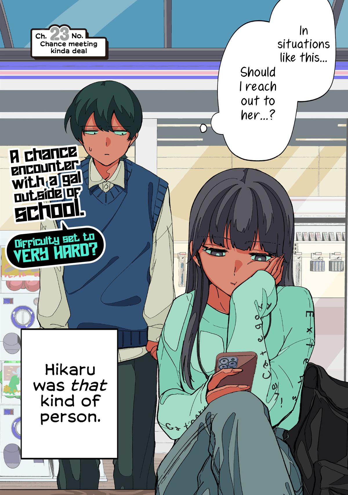 Shiretto Sugee Koto Iteru Gal: Shiritsu Para no Marukoukou no Nichijou Chapter 23 page 2 - 