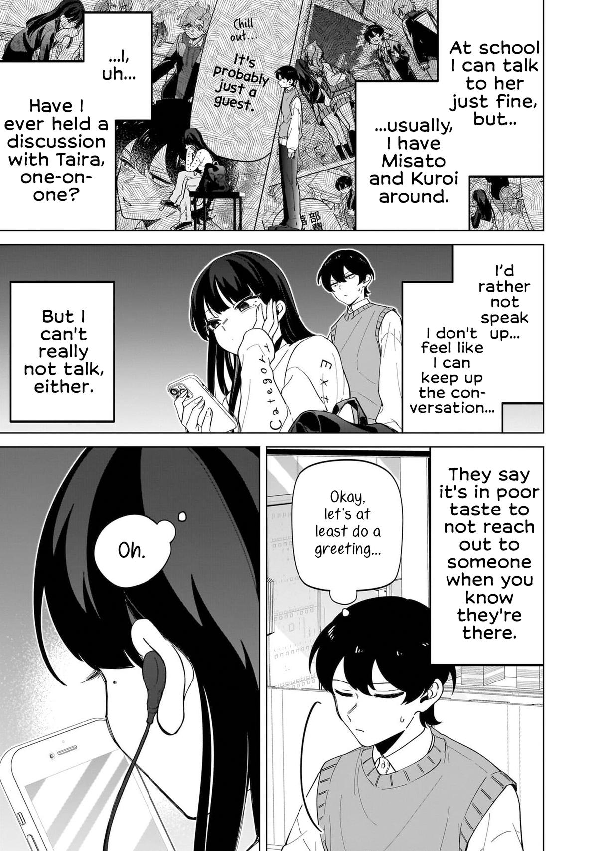 Shiretto Sugee Koto Iteru Gal: Shiritsu Para no Marukoukou no Nichijou Chapter 23 page 3 - 