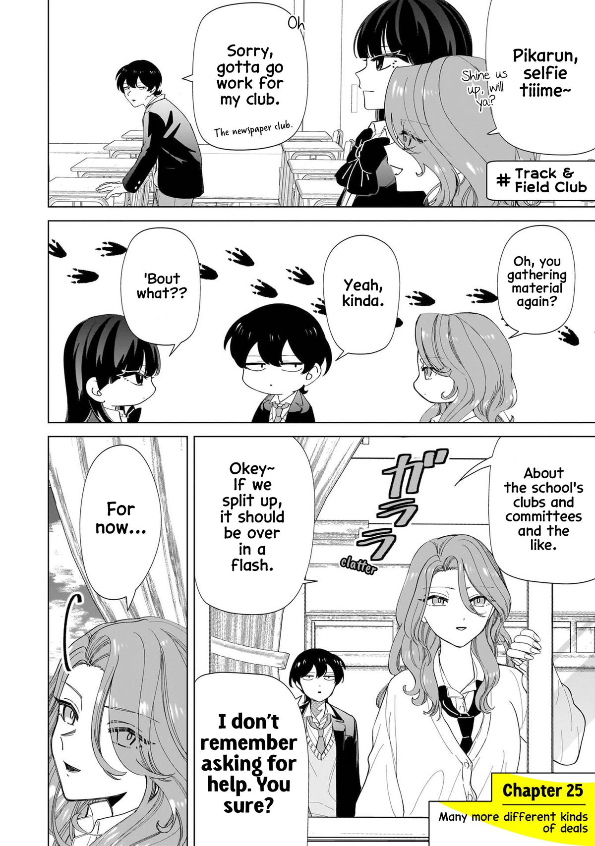 Shiretto Sugee Koto Iteru Gal: Shiritsu Para no Marukoukou no Nichijou Chapter 25.1 page 2 - 