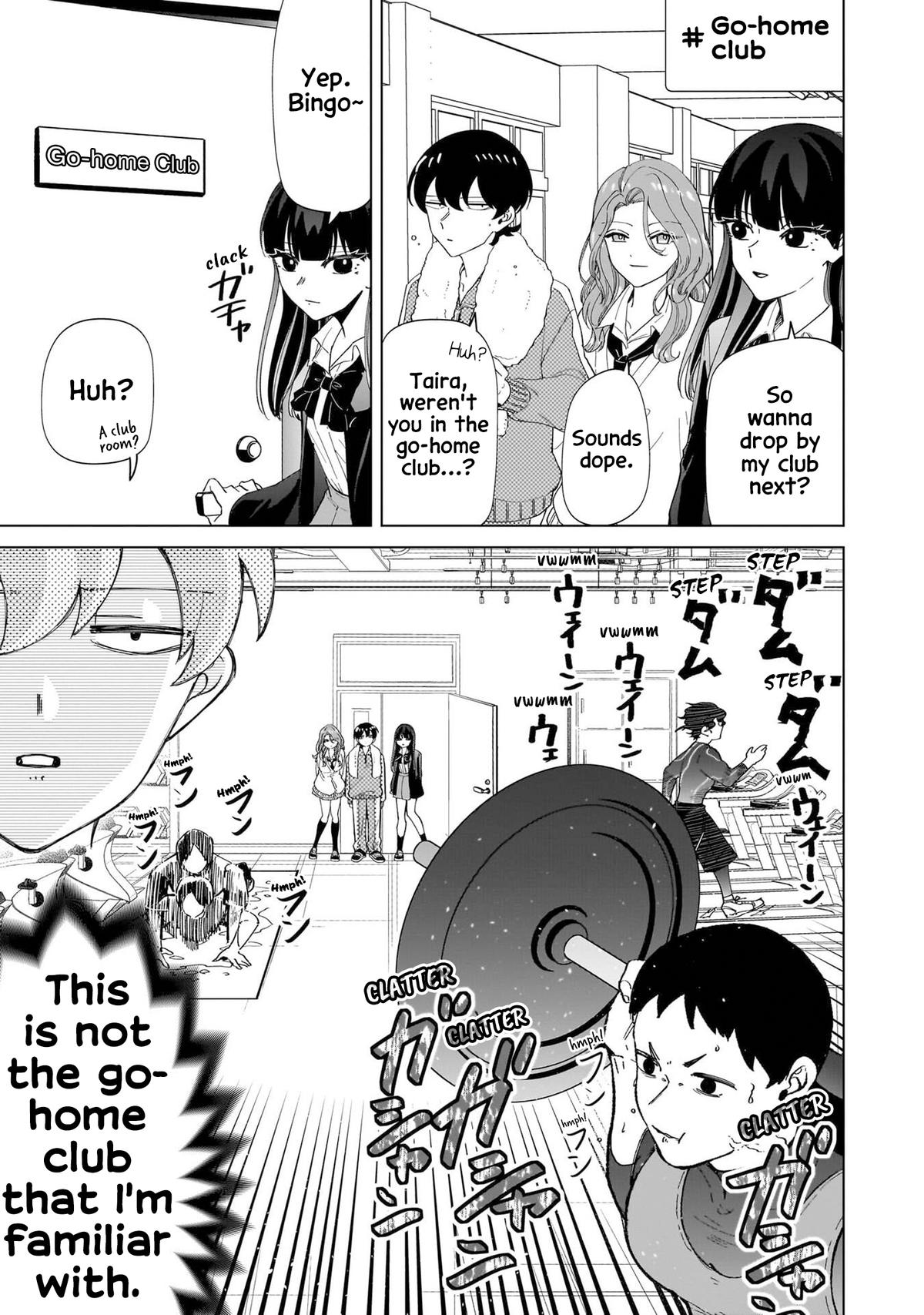 Shiretto Sugee Koto Iteru Gal: Shiritsu Para no Marukoukou no Nichijou Chapter 25.1 page 9 - 