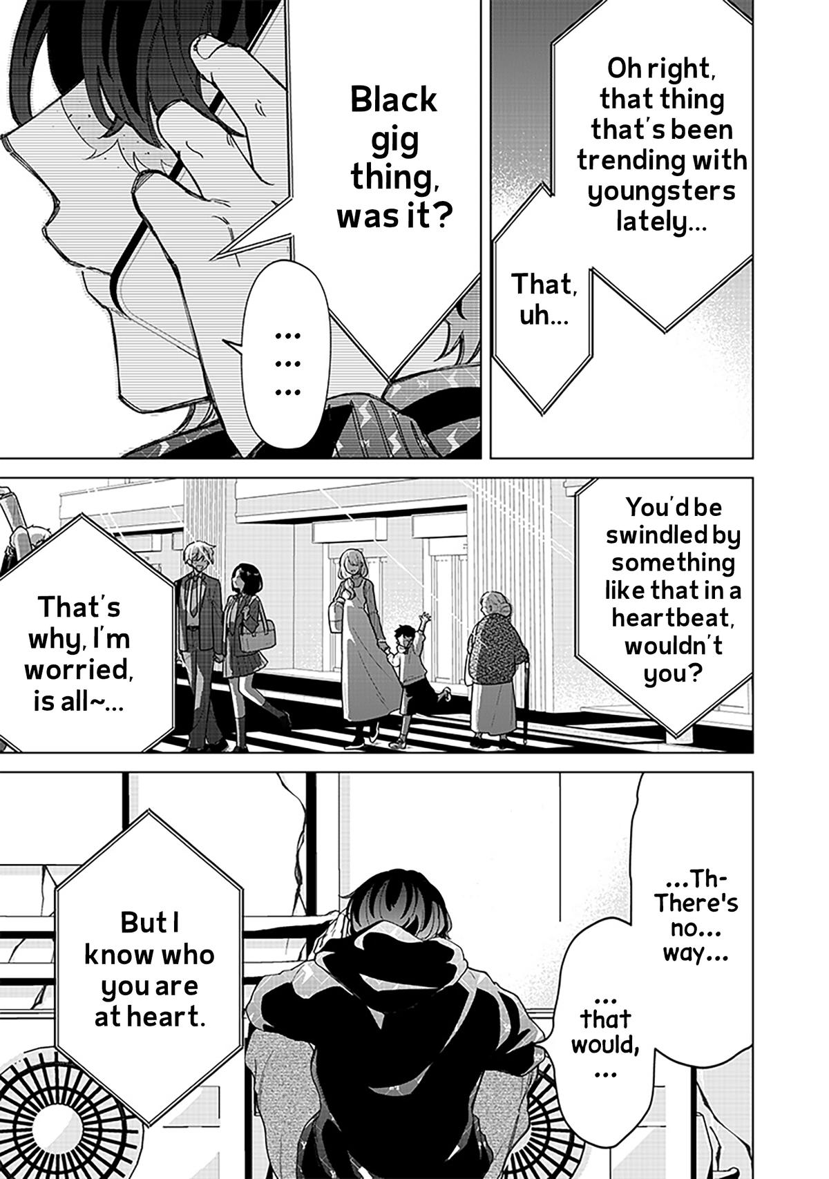 Shiretto Sugee Koto Iteru Gal: Shiritsu Para no Marukoukou no Nichijou Chapter 28 page 21 - 