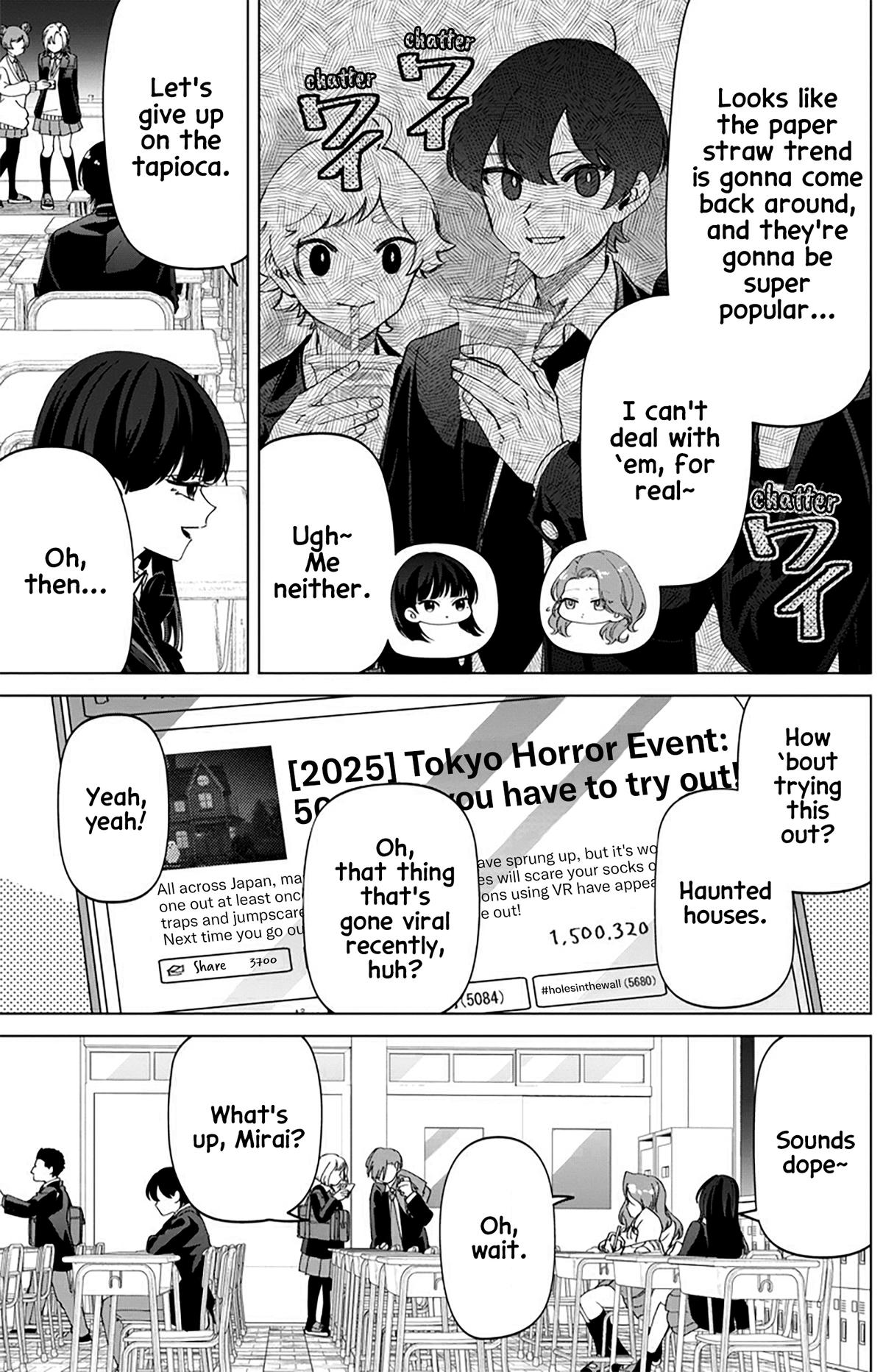 Shiretto Sugee Koto Iteru Gal: Shiritsu Para no Marukoukou no Nichijou Chapter 31.5 page 3 - 